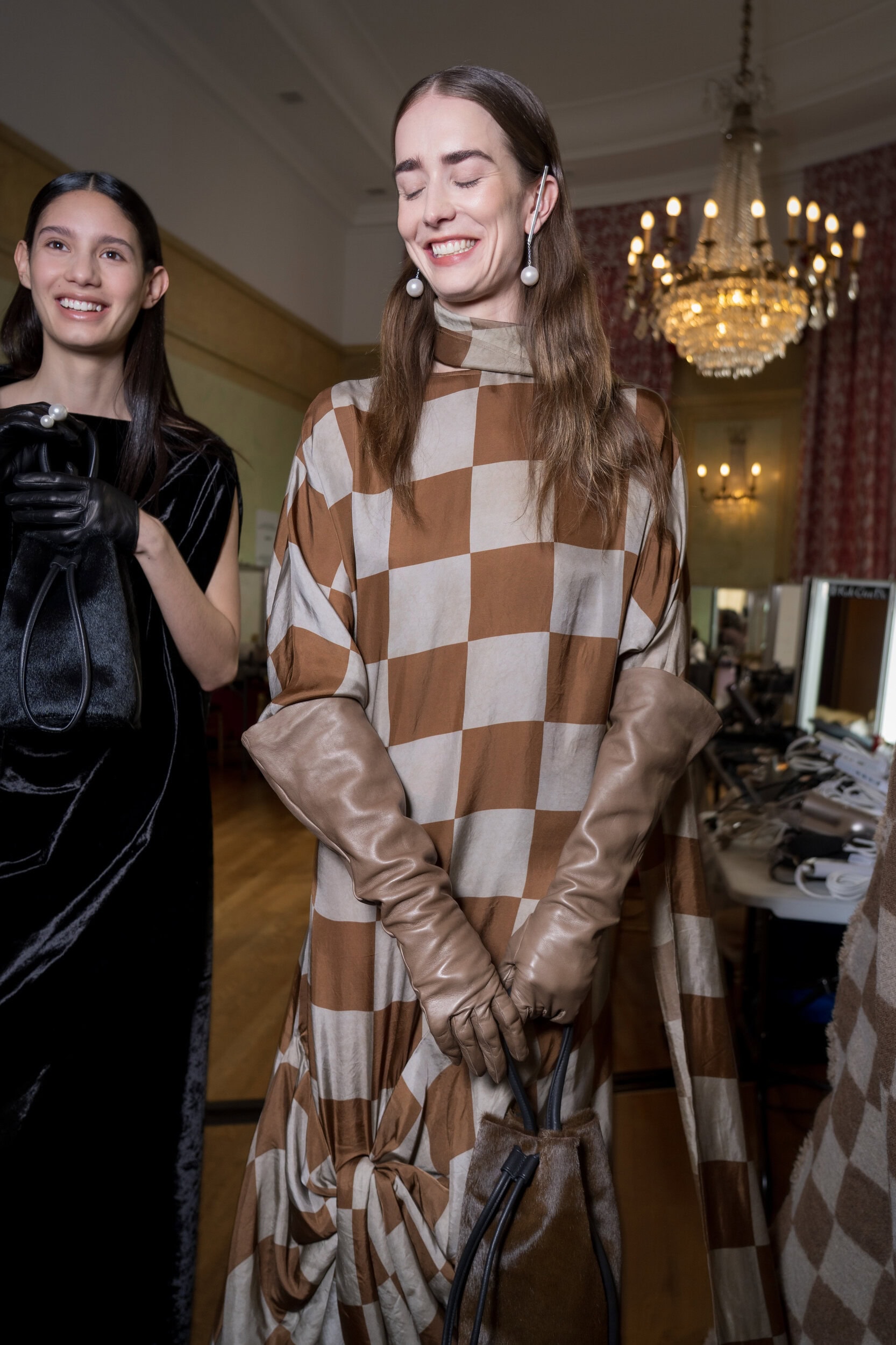 Uma Wang Fall 2026 Fashion Show Backstage
