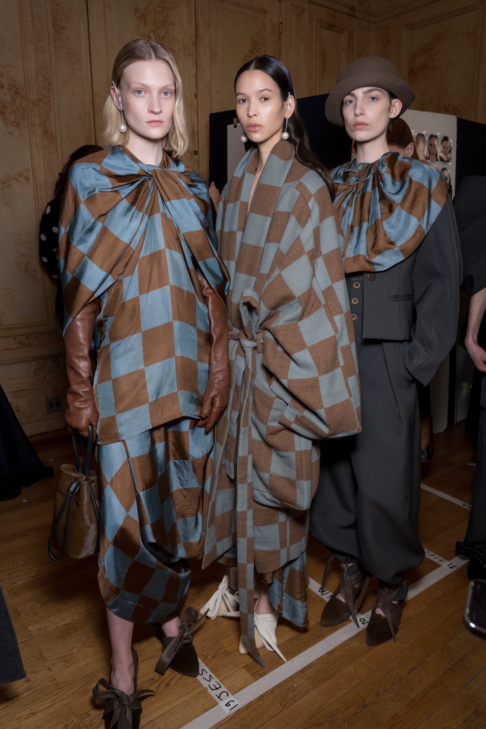 Uma Wang Fall 2026 Fashion Show Backstage