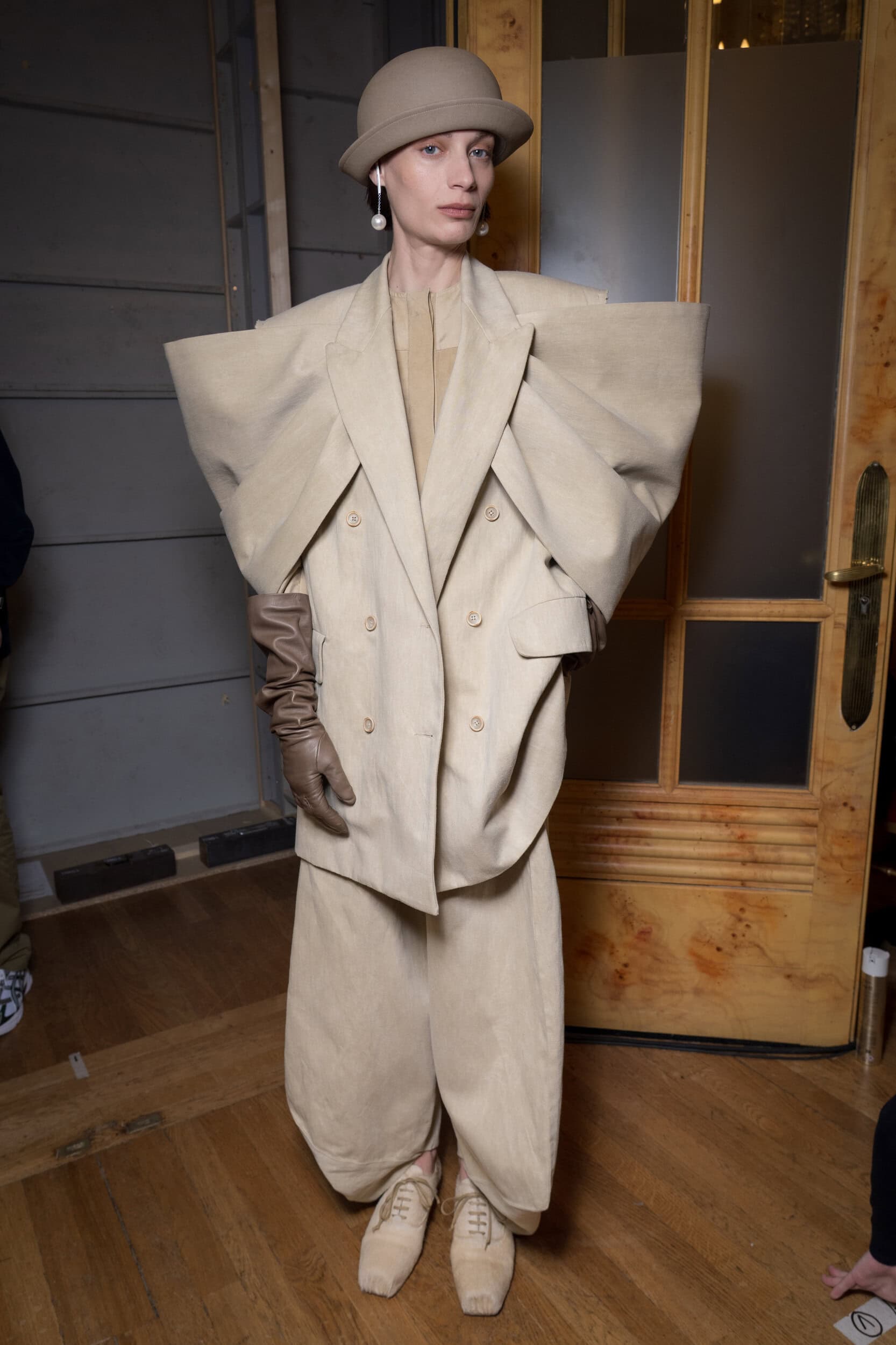 Uma Wang Fall 2026 Fashion Show Backstage