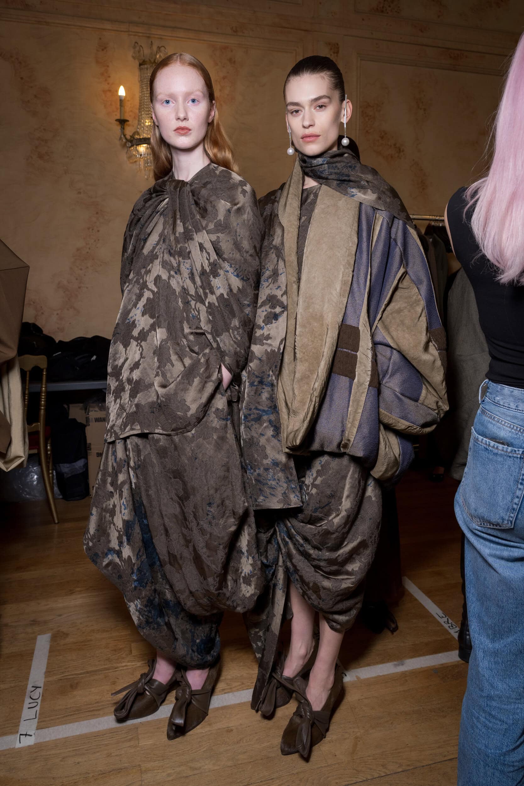 Uma Wang Fall 2026 Fashion Show Backstage