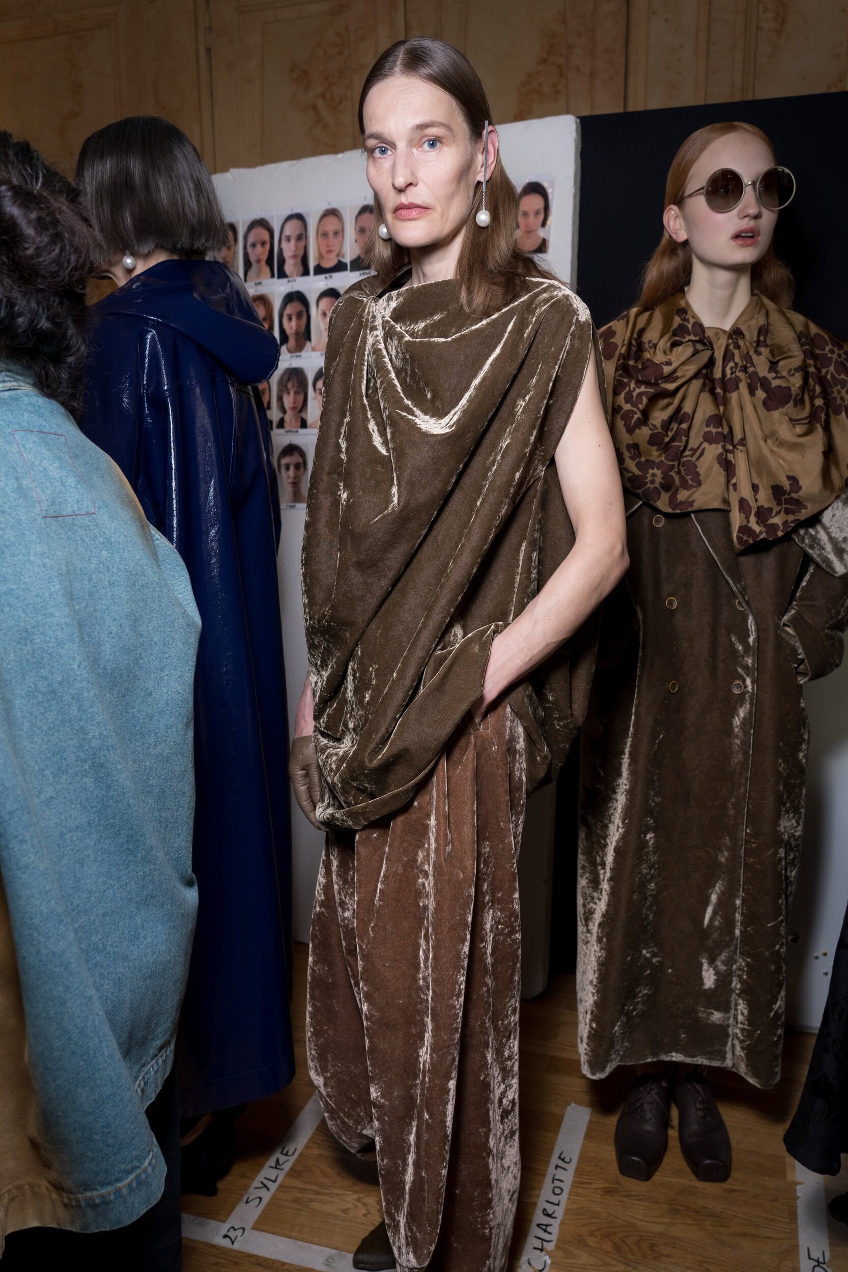 Uma Wang Fall 2026 Fashion Show Backstage