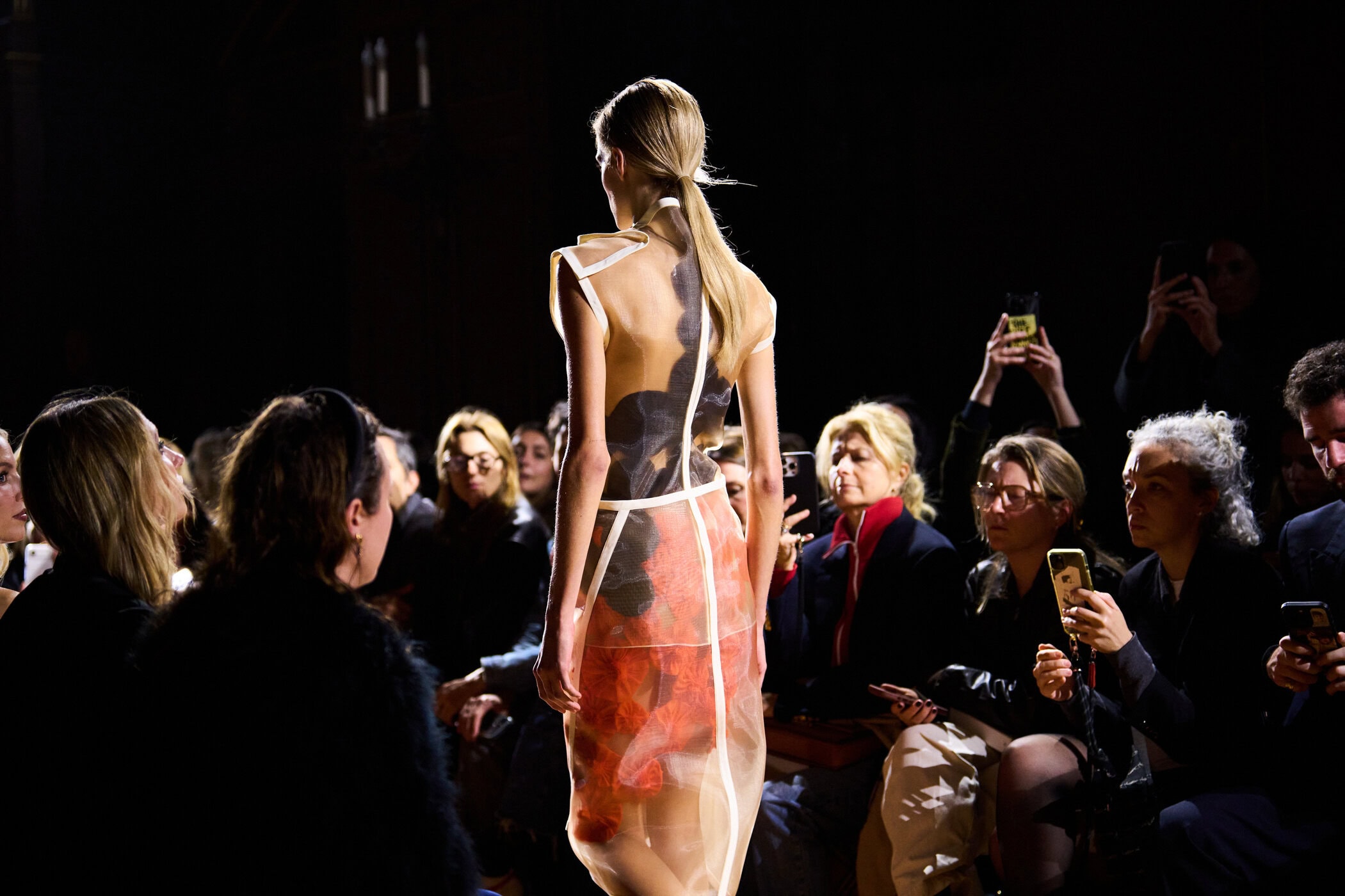 Victoria Beckham Fall 2026 Fashion Show Atmosphere