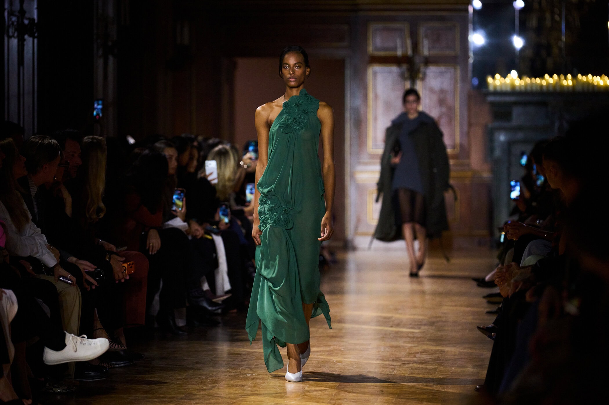 Victoria Beckham Fall 2026 Fashion Show Atmosphere