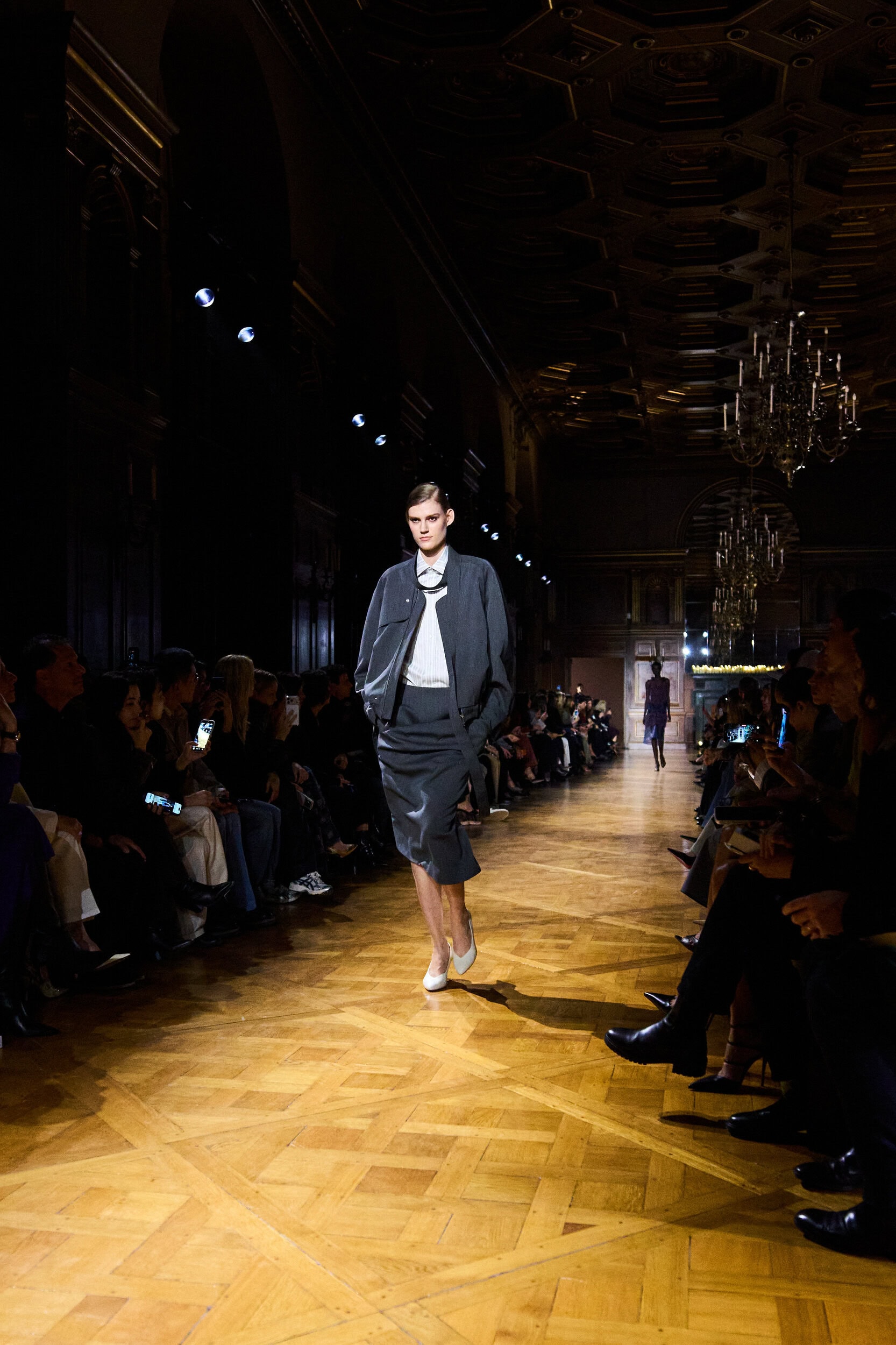 Victoria Beckham Fall 2026 Fashion Show Atmosphere