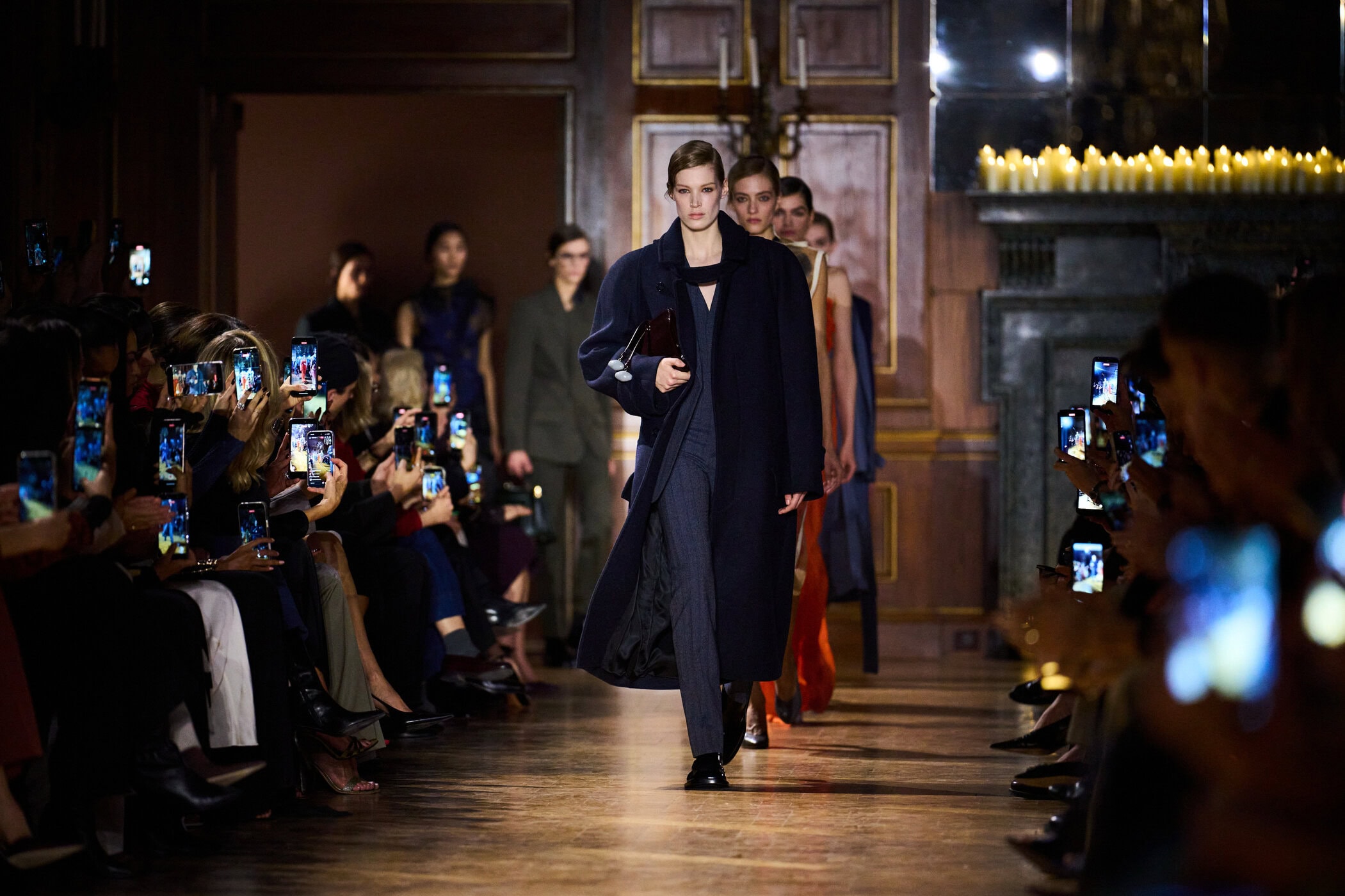 Victoria Beckham Fall 2026 Fashion Show Atmosphere