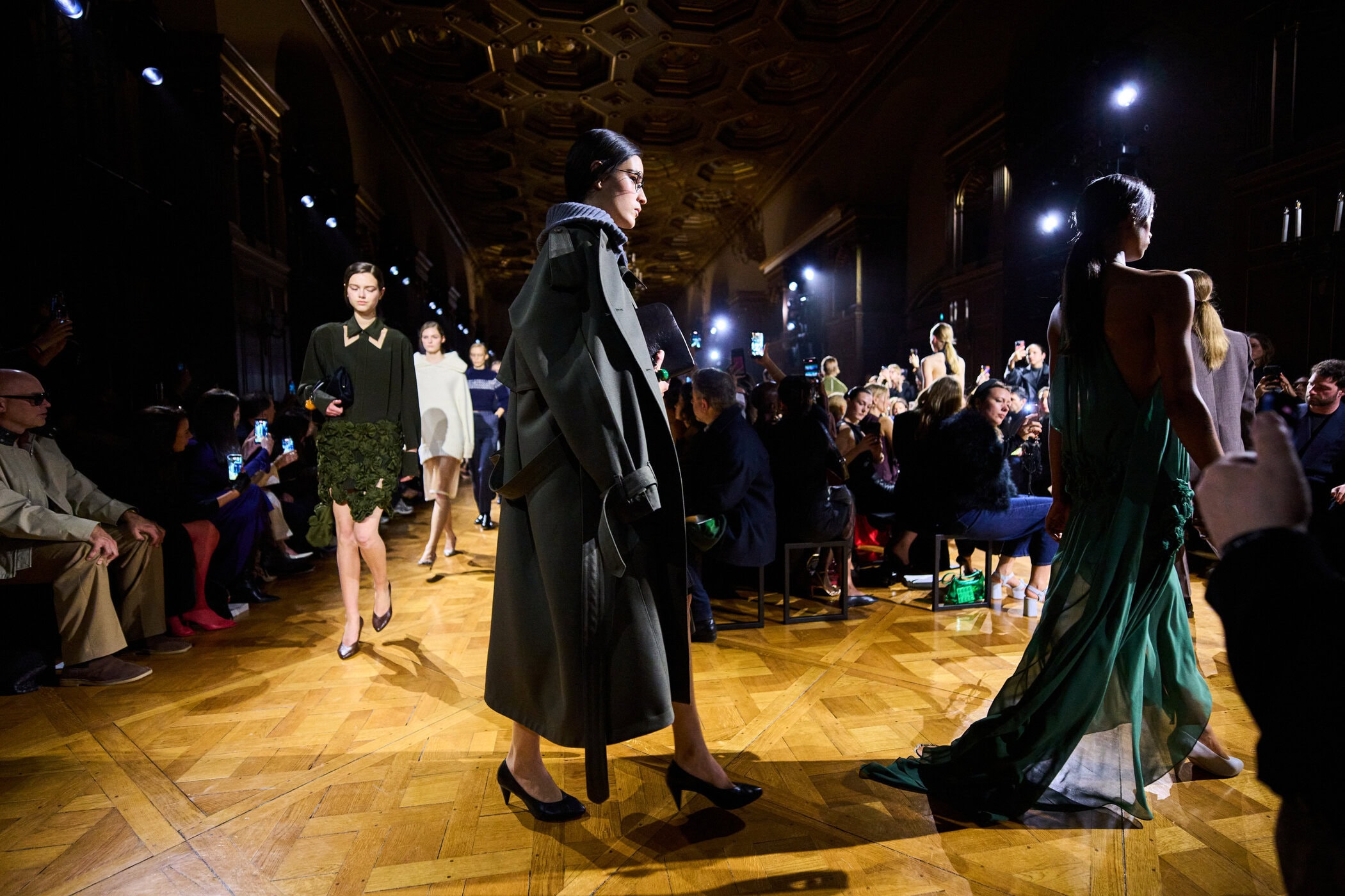 Victoria Beckham Fall 2026 Fashion Show Atmosphere