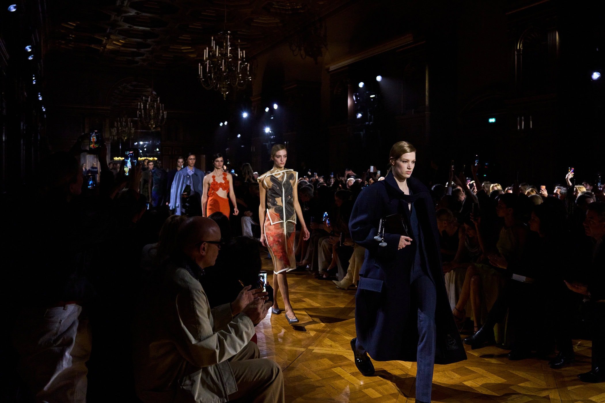 Victoria Beckham Fall 2026 Fashion Show Atmosphere