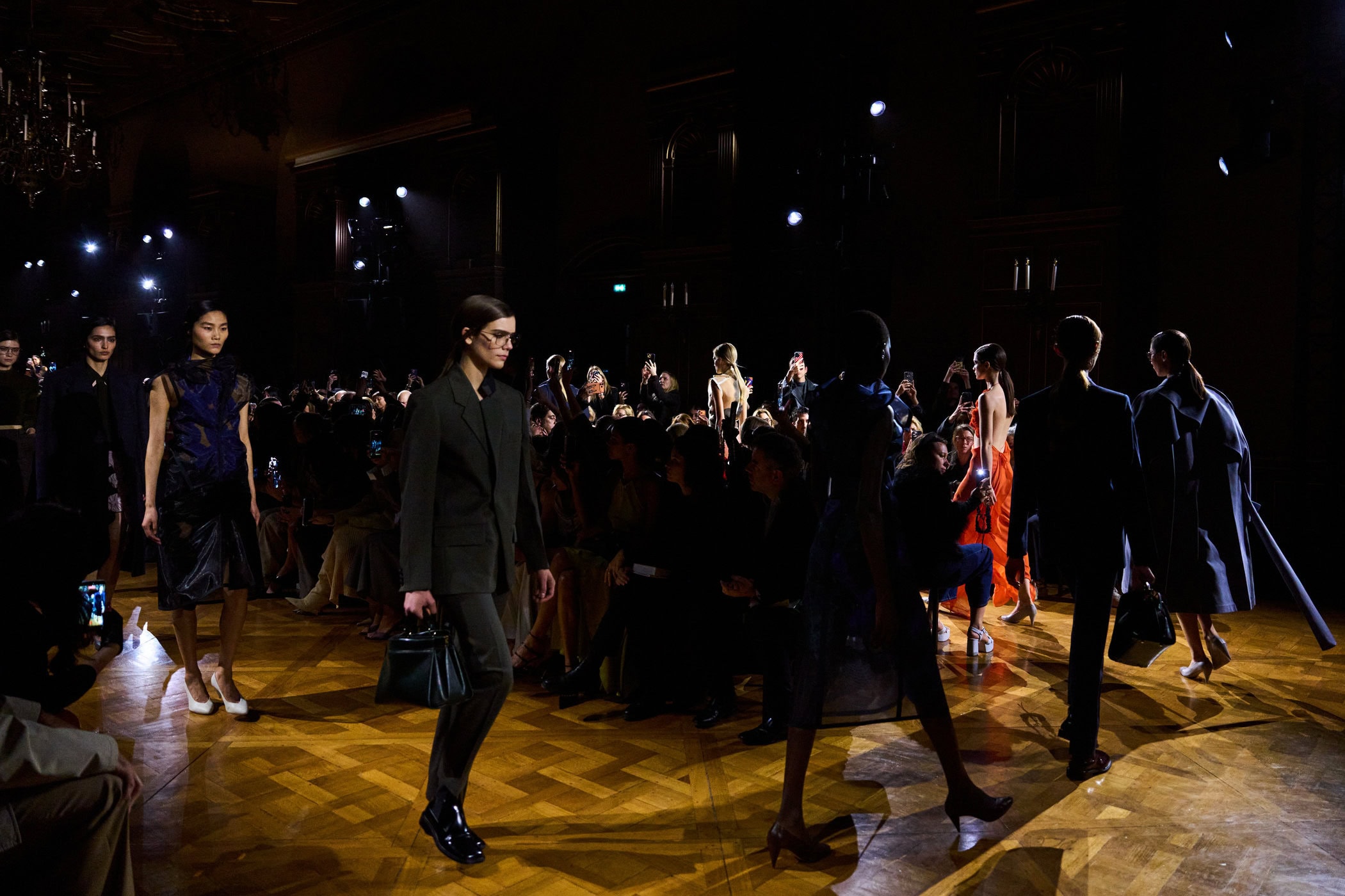 Victoria Beckham Fall 2026 Fashion Show Atmosphere