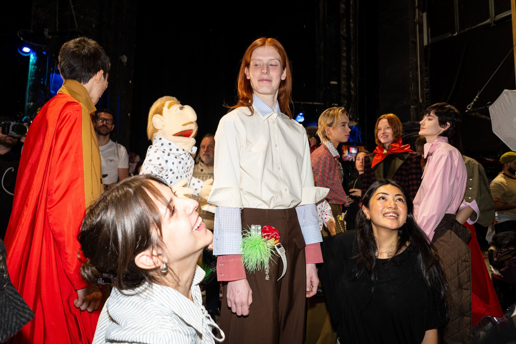 Zomer Fall 2026 Fashion Show Backstage