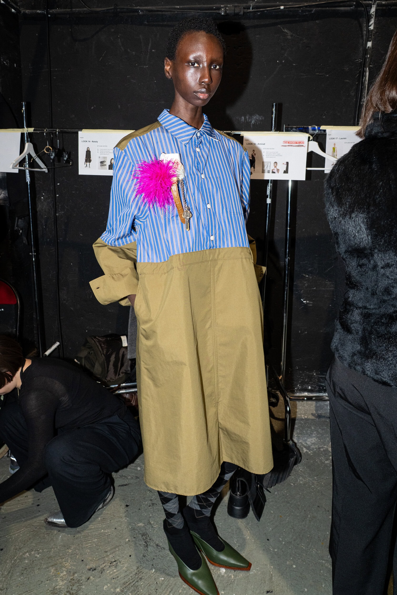 Zomer Fall 2026 Fashion Show Backstage