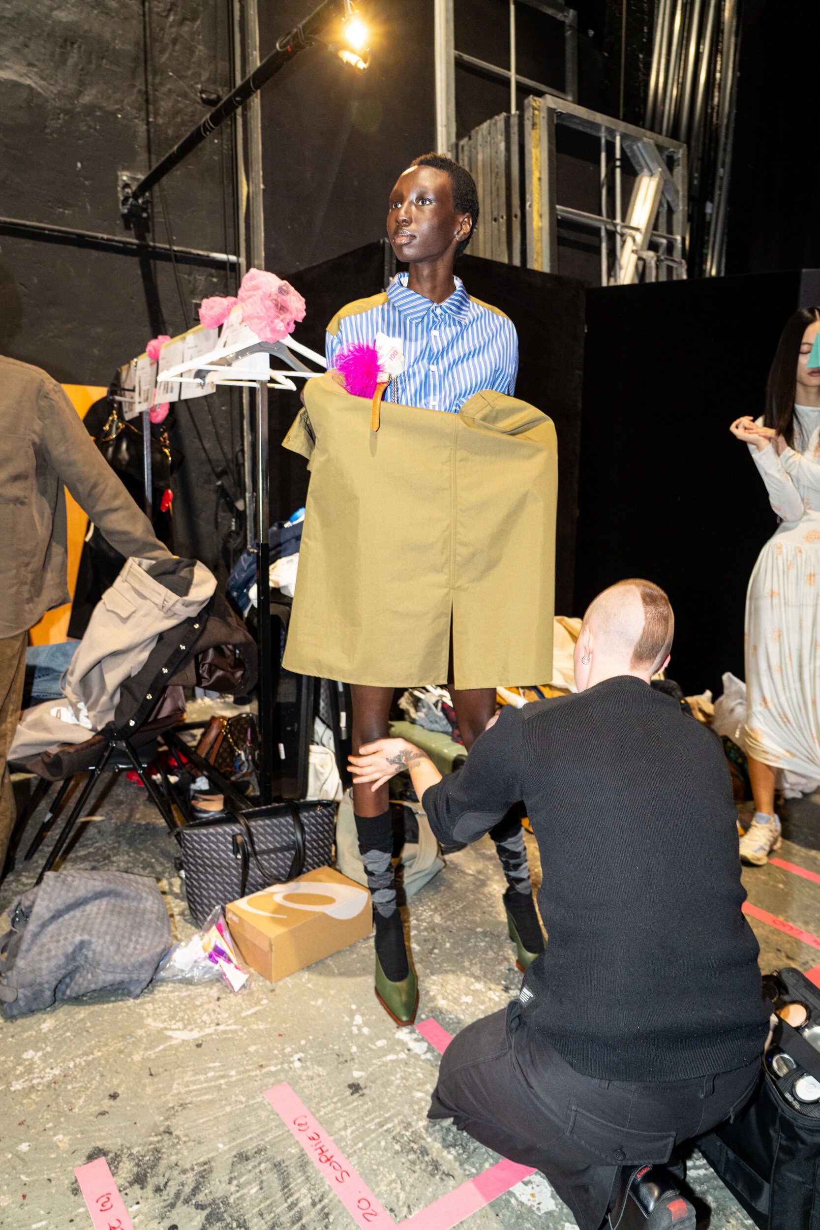 Zomer Fall 2026 Fashion Show Backstage