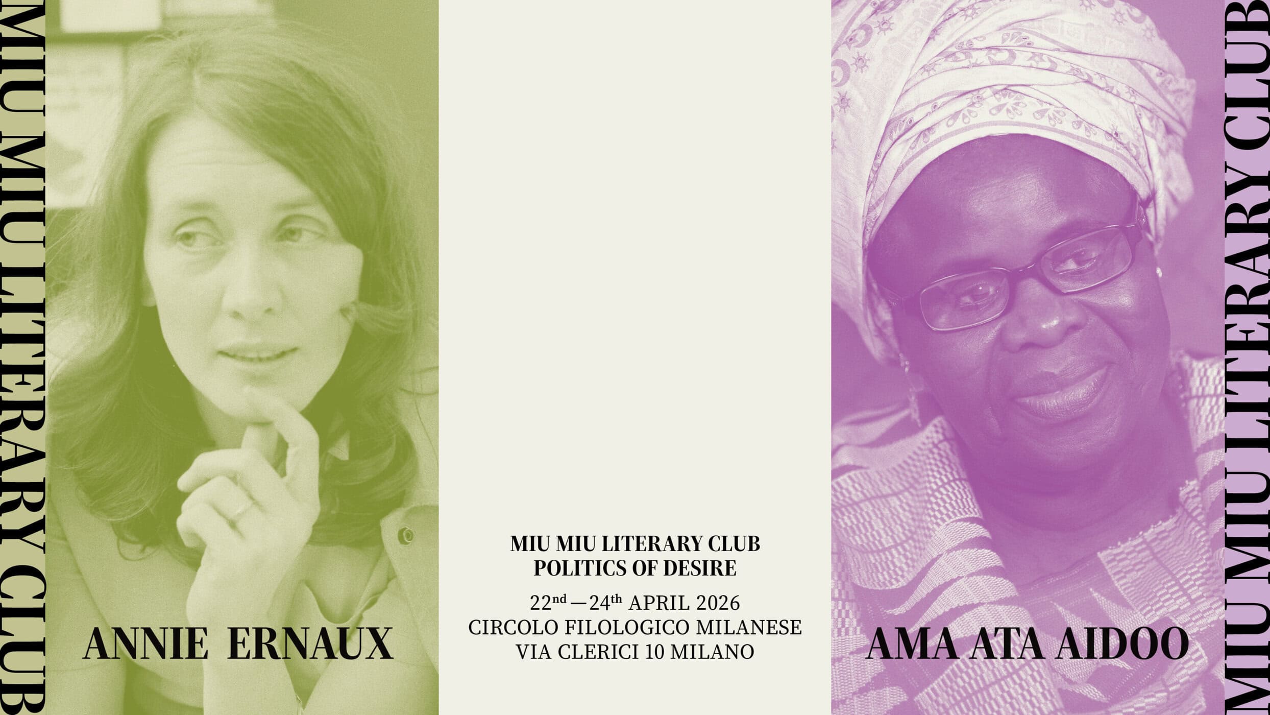 Miu Miu Literary Club Returns to Milan With ‘Politics of Desire’ Theme