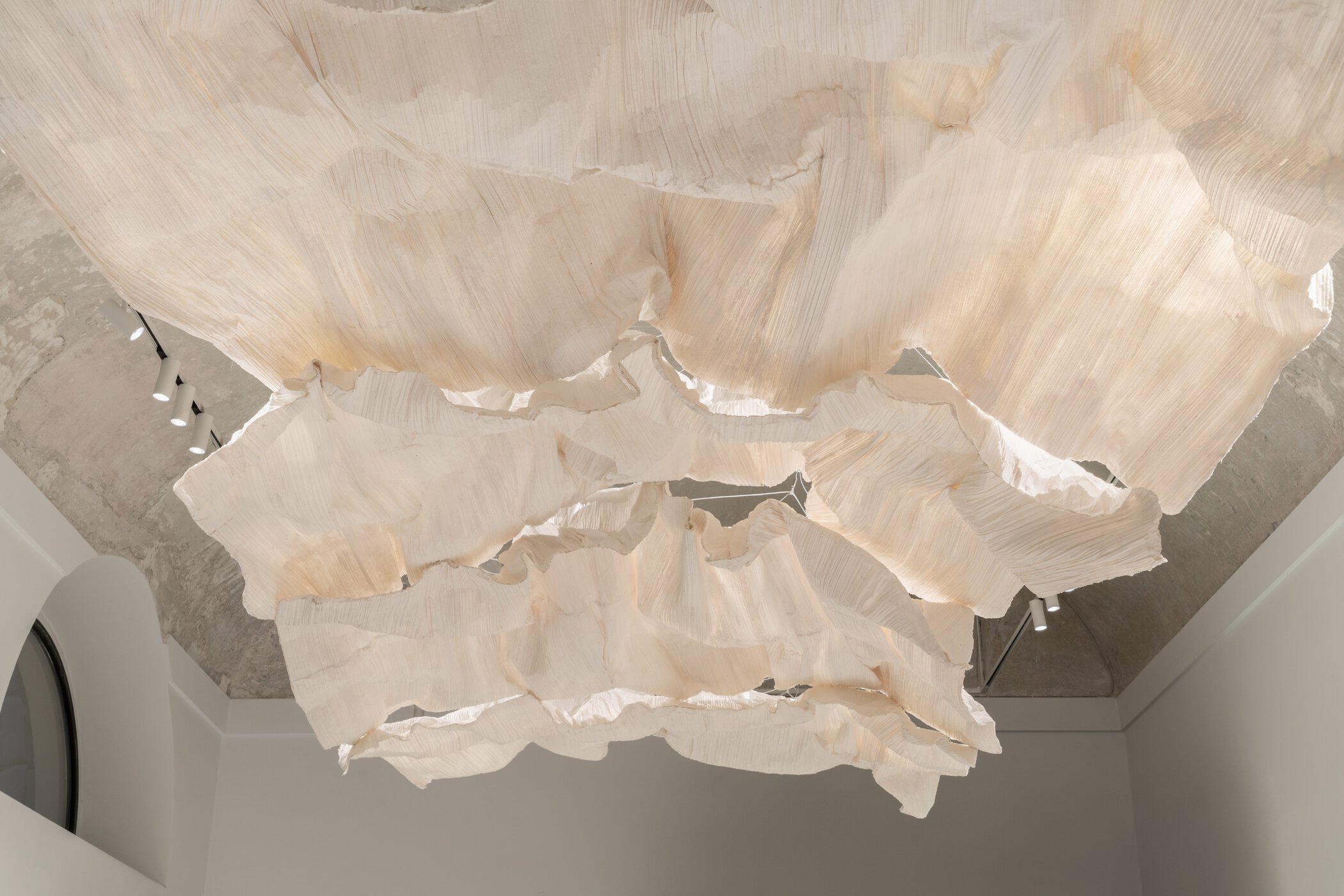 Issey Miyake Presents The Paper Log Shell And Core Installation In Issey Miyake Presents The Paper Log Shell And Core Installation In