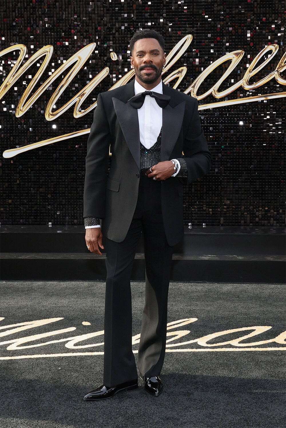 Colman Domingo wears Valentino at The "Michael" premiere