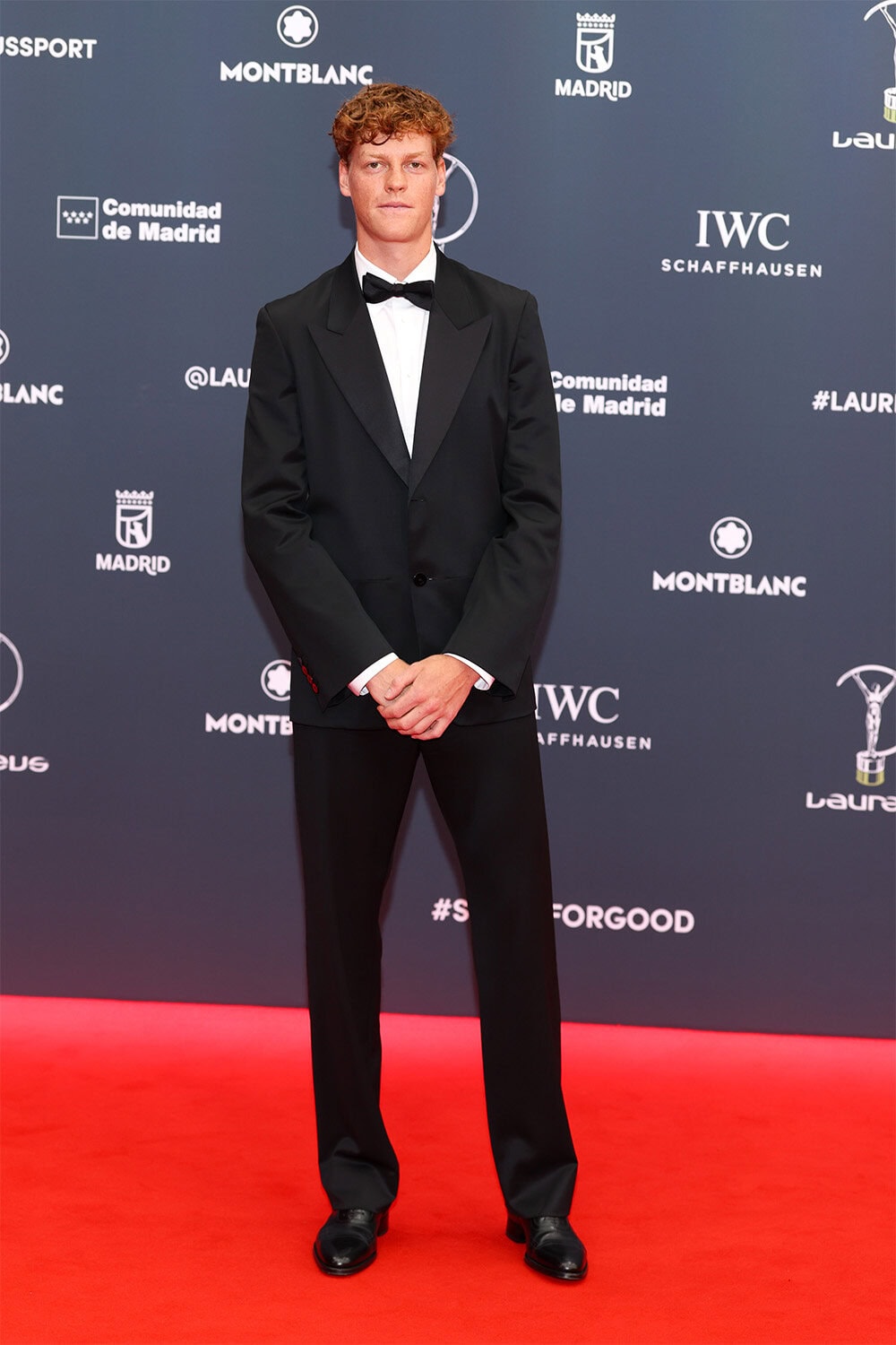 Jannik Sinner wears Gucci at The Laureus World Sports Awards 2026