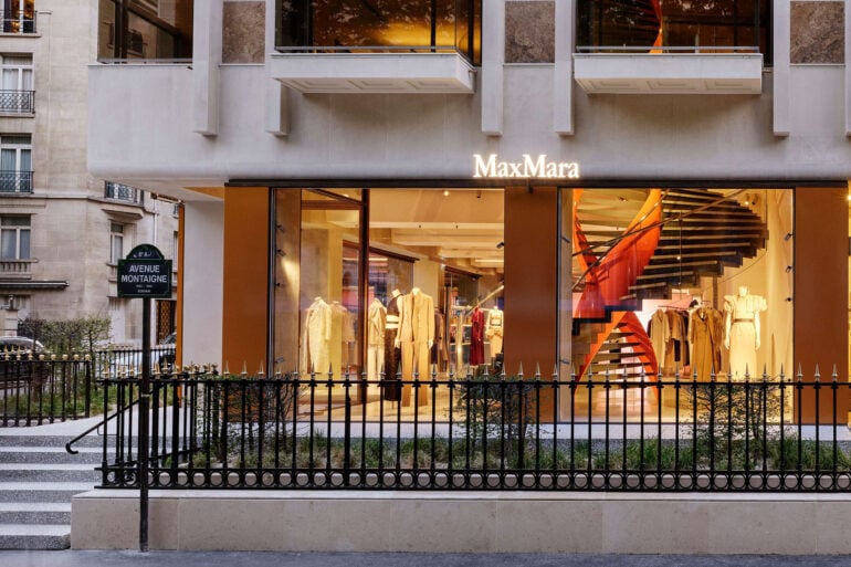 Max Mara Reopens Paris Store