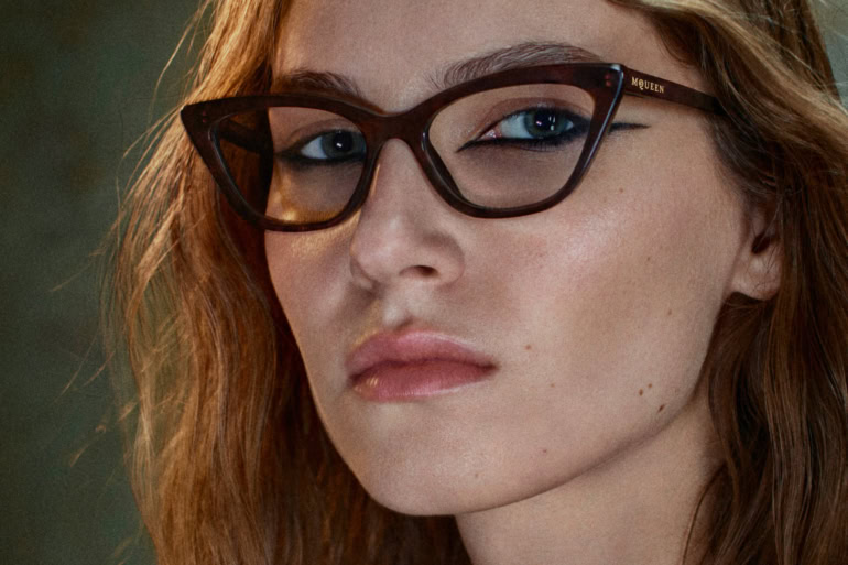 McQueen 'Eyewear' Spring 2026 Fashion Ad Campaign
