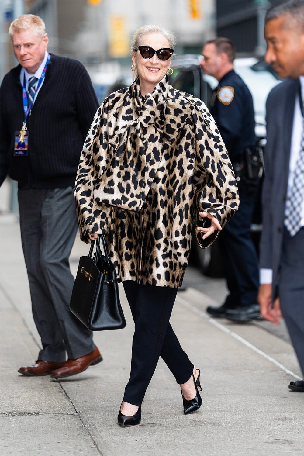 Meryl Streep wears Givenchy at The Devil Wears Prada 2 promotional Tour