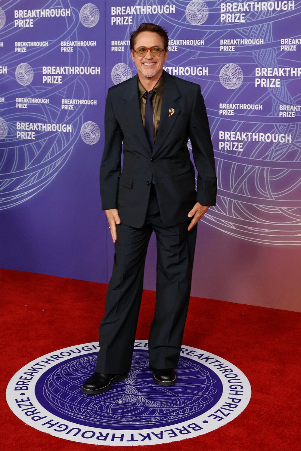 Robert Downey Jr. wears Saint Laurent at The 12th Breakthrough Prize Ceremony in Santa Monica