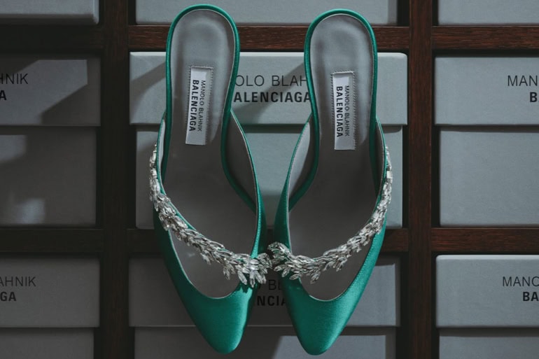 Balenciaga Launches Footwear Collaboration With Manolo Blahnik