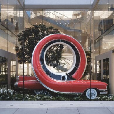 Dior Partners With Alex Chinneck for Surreal Window Installations in New York and Beverly Hills