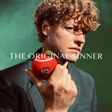Gucci and Jannik Sinner Turn Tennis Iconography Into a Playful Campaign Narrative