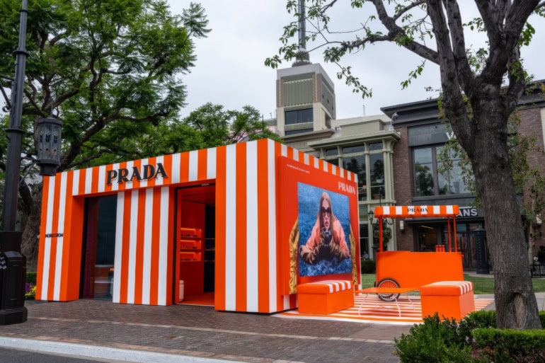 Prada Eyewear Pops Up at The Grove in Los Angeles
