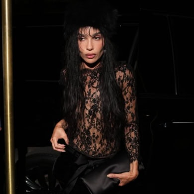 Saint Laurent Hosts Met Gala After Party With Zoë Kravitz in New York