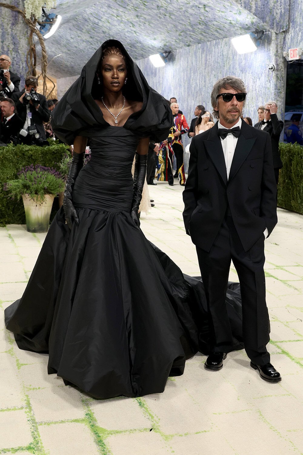 Anok Yai wears Balenciaga at The 2026 Met Gala