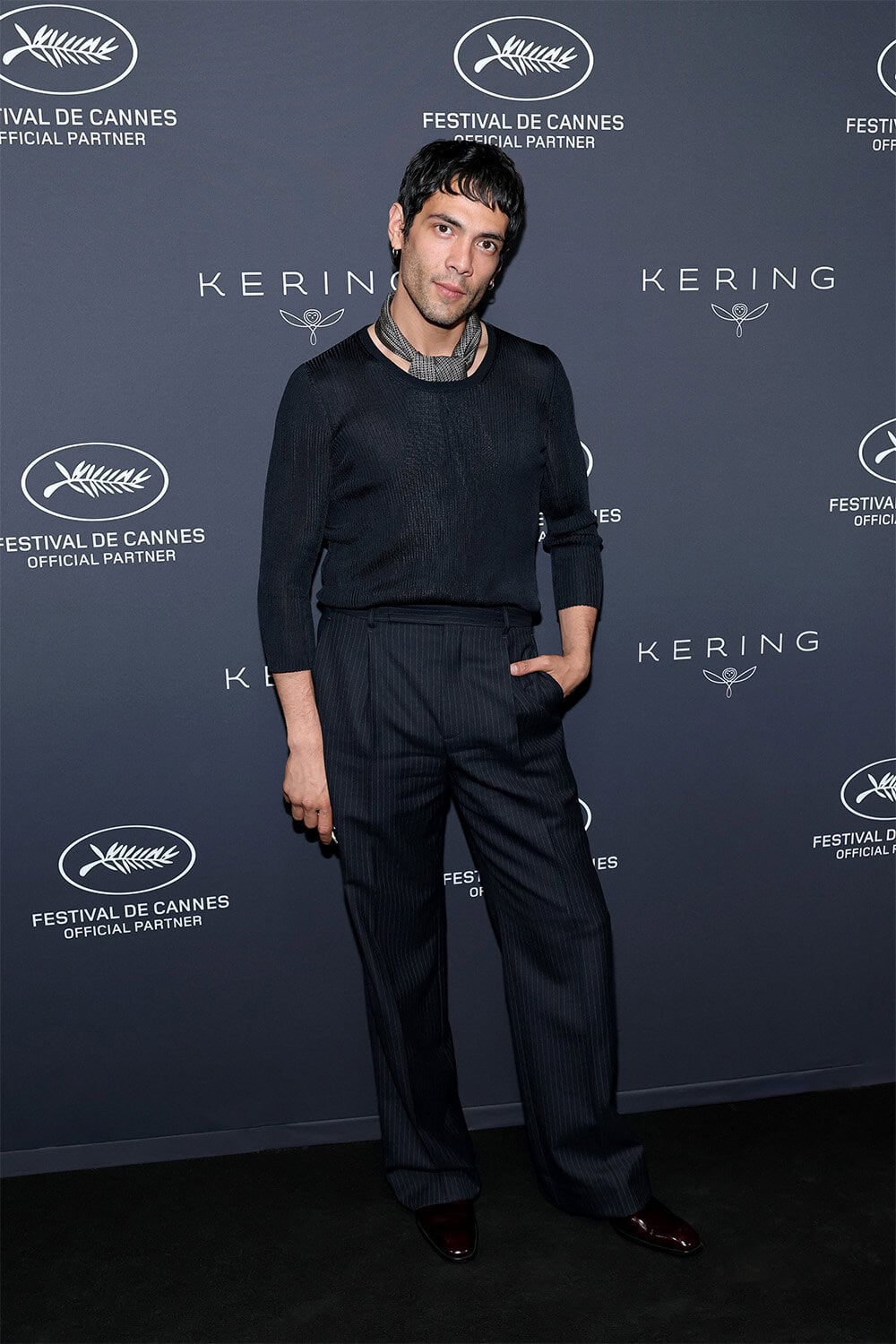 Diego Calva wears Saint Laurent at The 79th Annual Cannes Film Festival