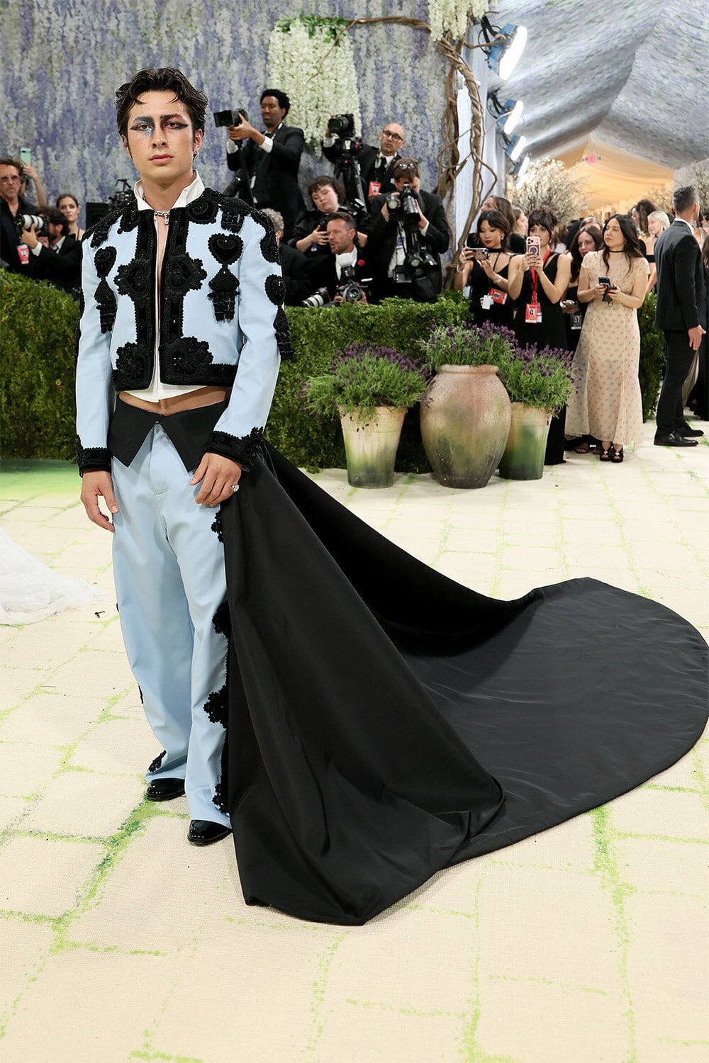Hudson Williams wears Balenciaga at The 2026 Met Gala
