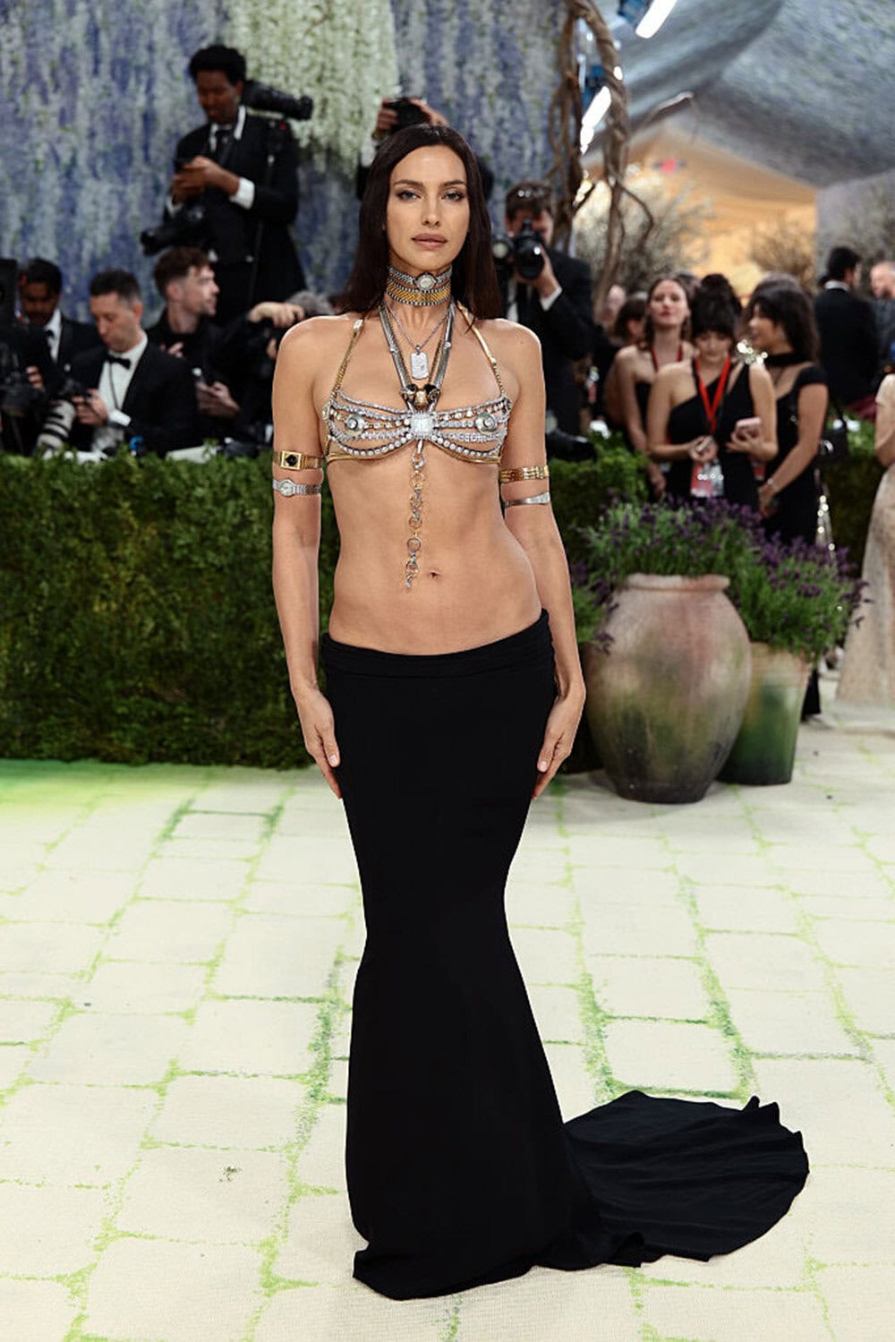Irina Shayk wears Alexander Wang at The Met Gala 2026