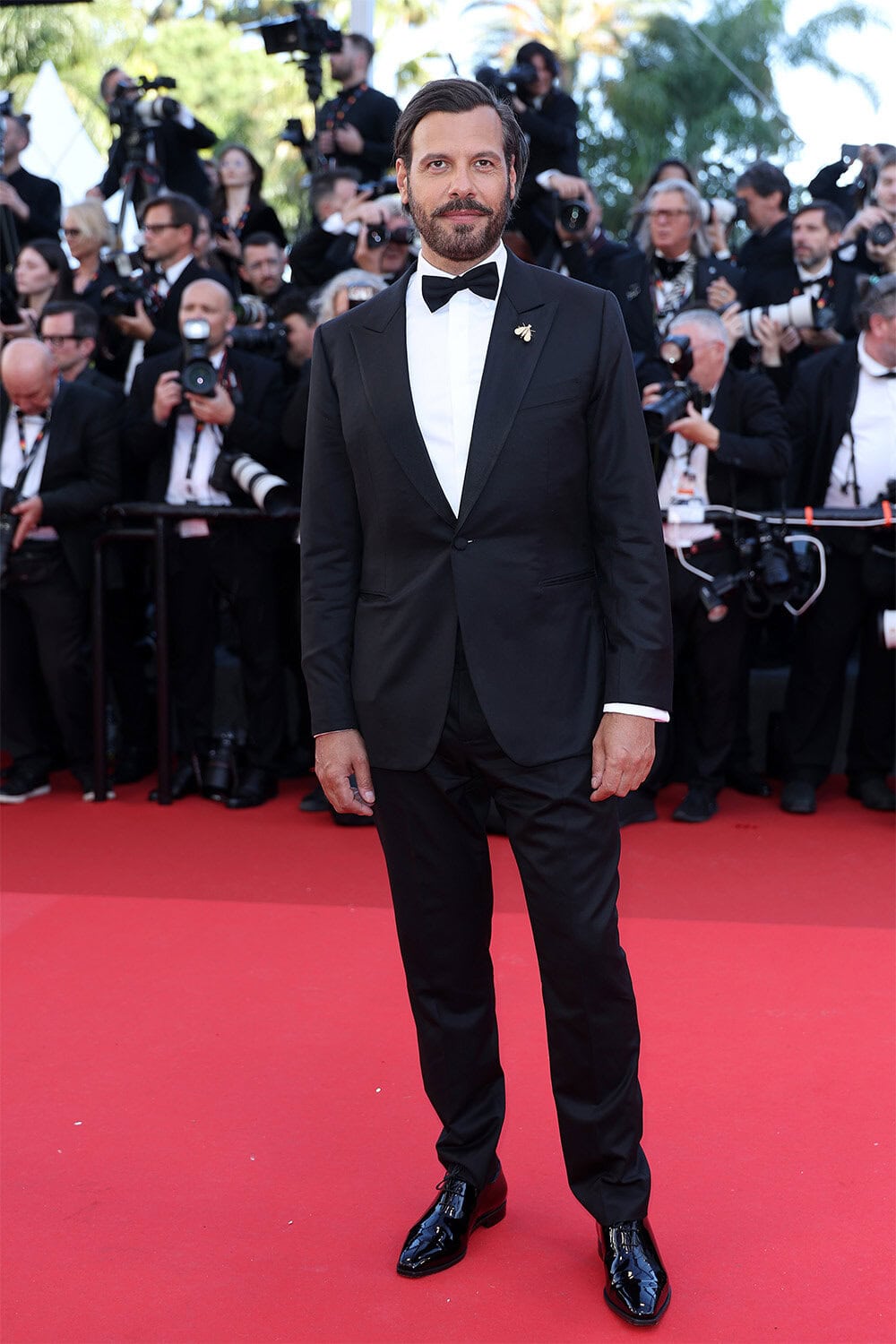 Laurent Lafitte wears Berluti at The 79th Annual Cannes Film Festival