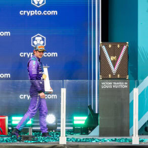 Louis Vuitton Expands Formula 1 Presence With Trophy Trunk at Miami Grand Prix