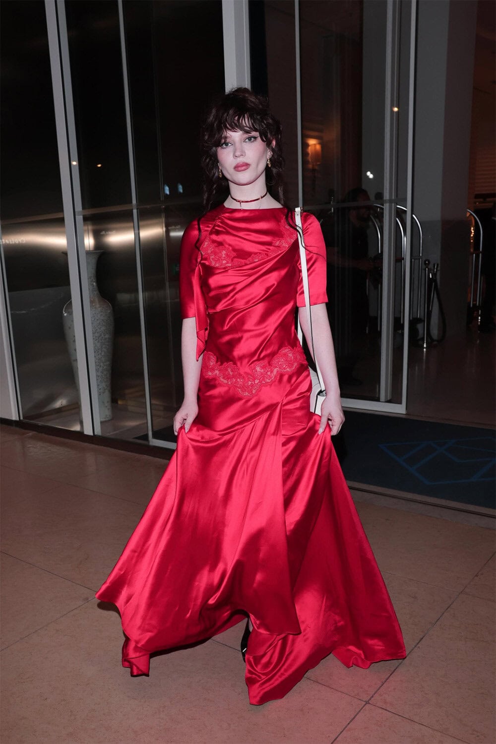 Sophie Thatcher wears McQueen at 79th Annual Cannes Film Festival