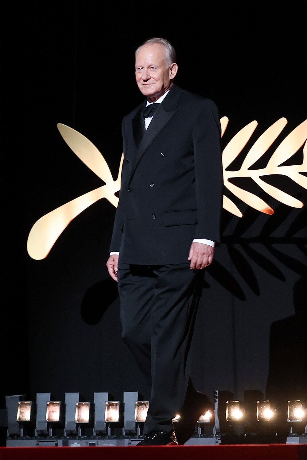 Stellan Skarsgård wears Bottega Veneta at The 79th Annual Cannes Film Festival