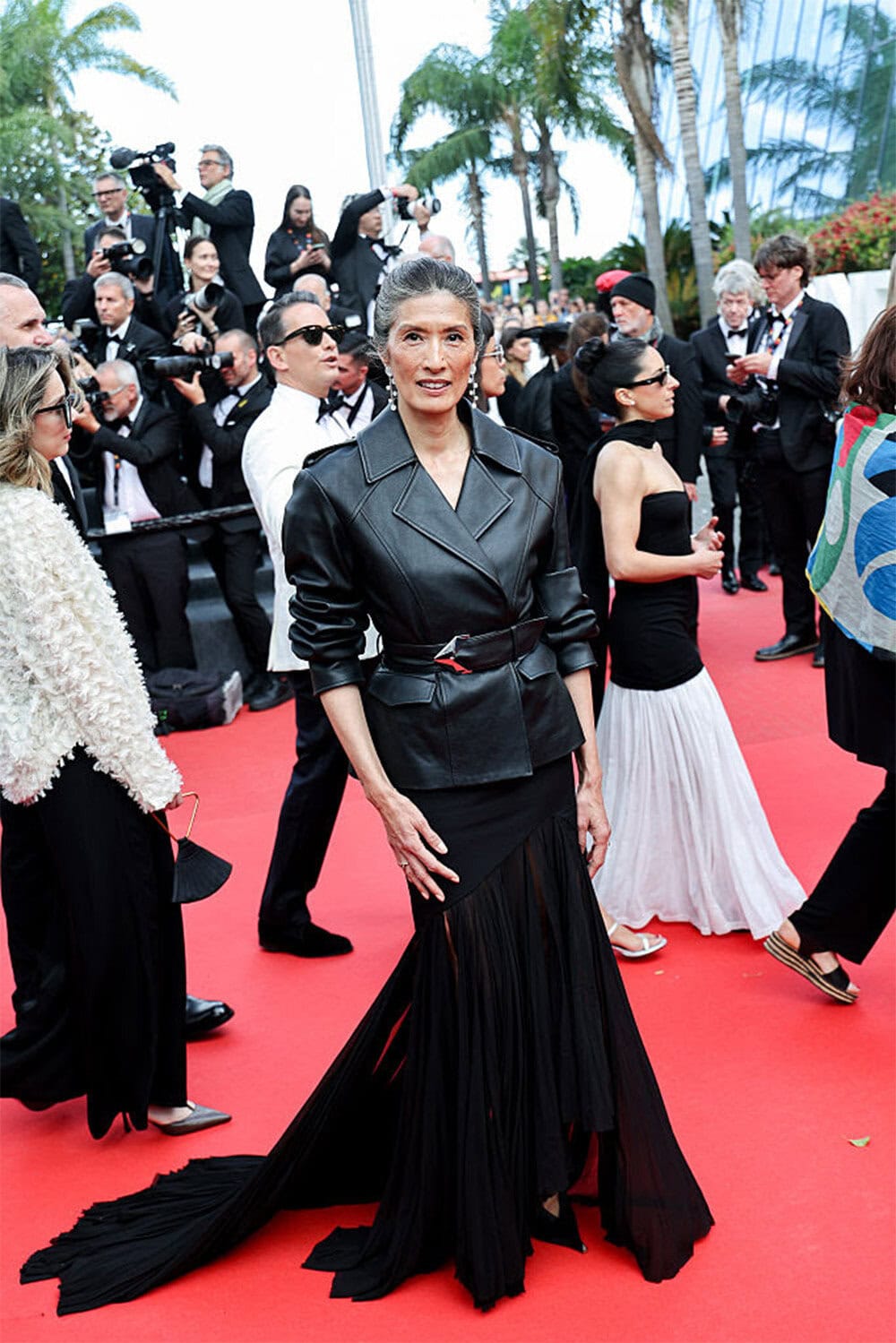 Suzi de Givenchy wears ArdAzAei at The 79th Festival de Cannes