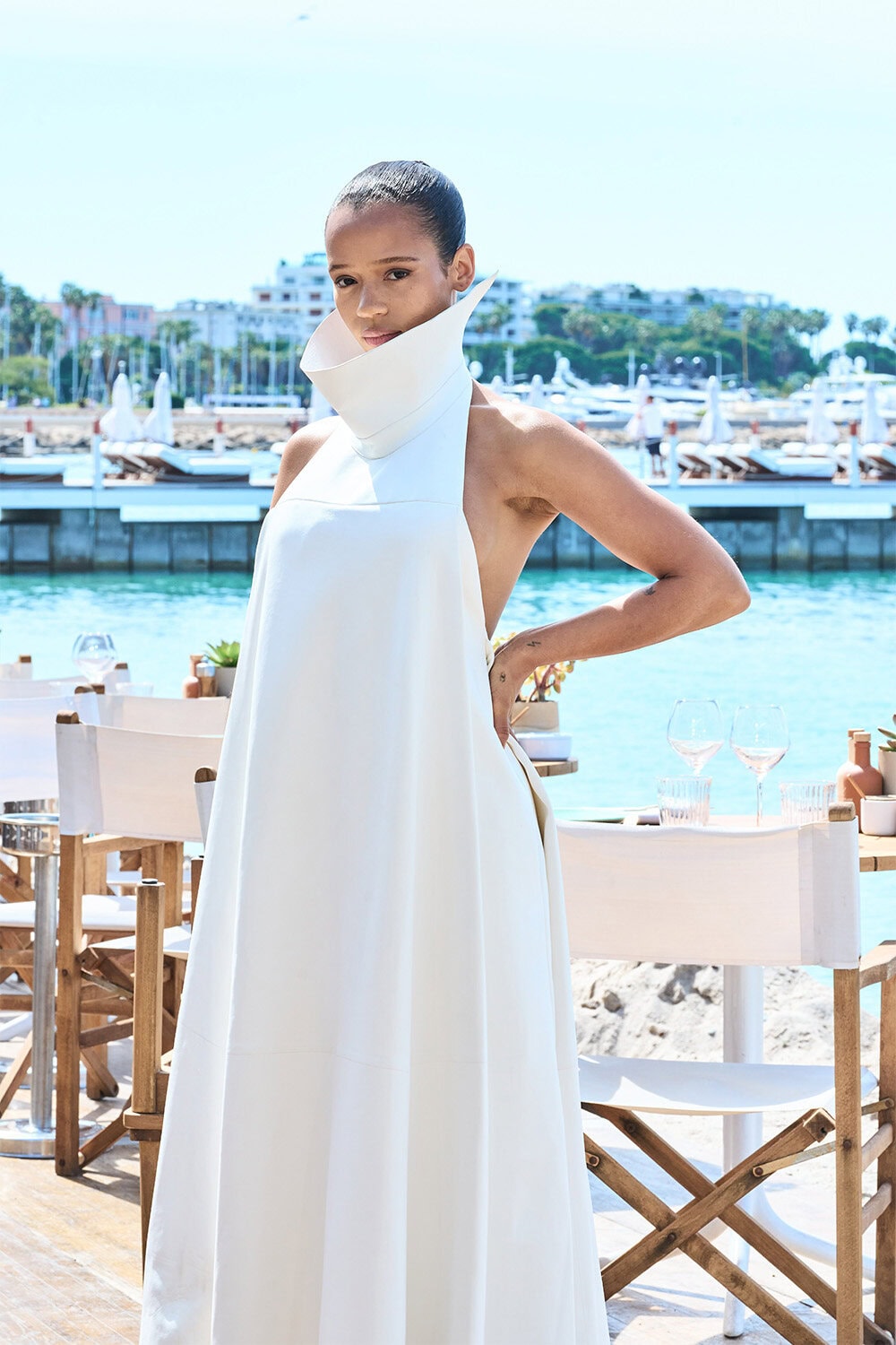 Taylor Russell wears Givenchy at The 79th Cannes Film Festival Hope Press