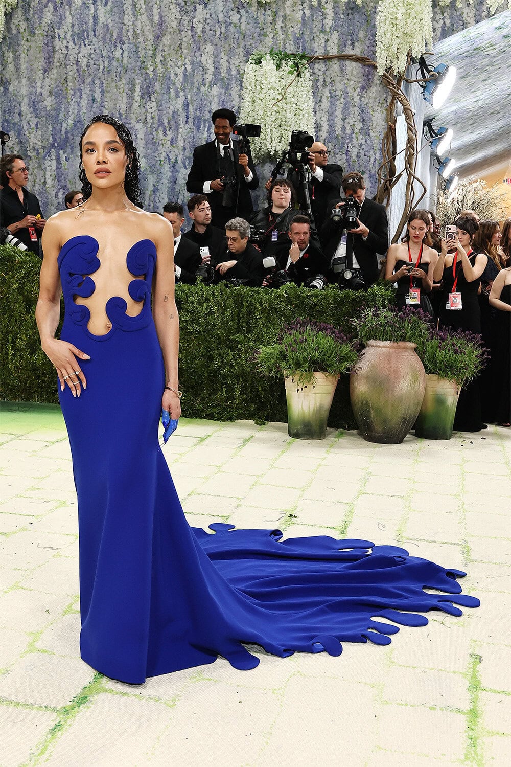 Tessa Thompson wears Valentino at The 2026 Met Gala