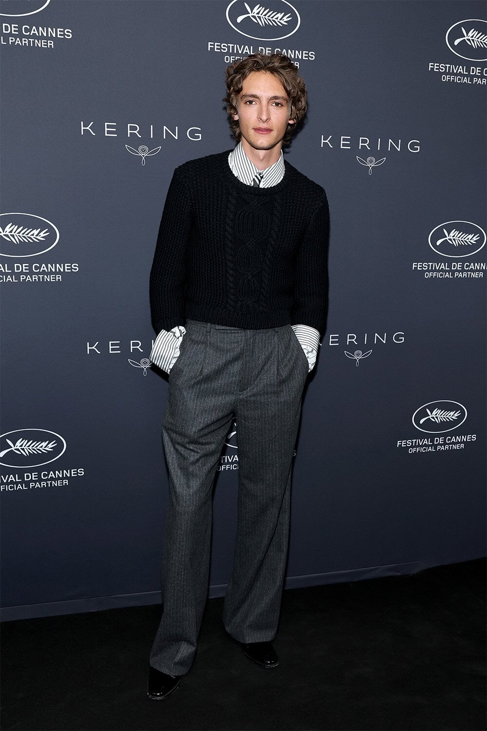 Vassili Schneider wears Saint Laurent at The 79th Annual Cannes Film Festival
