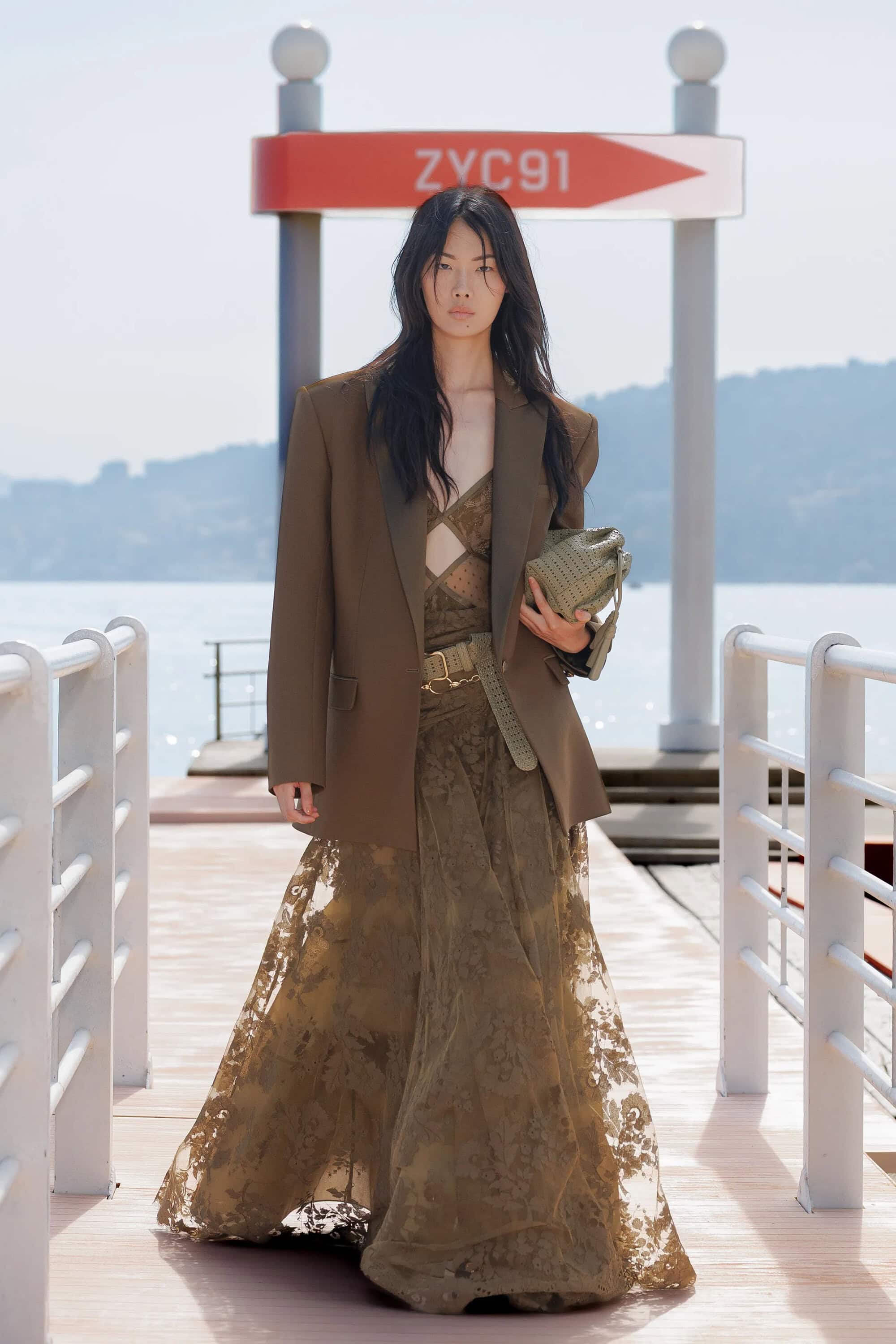 トップス semantic design drape layered gimmick LOOK 006 Spring