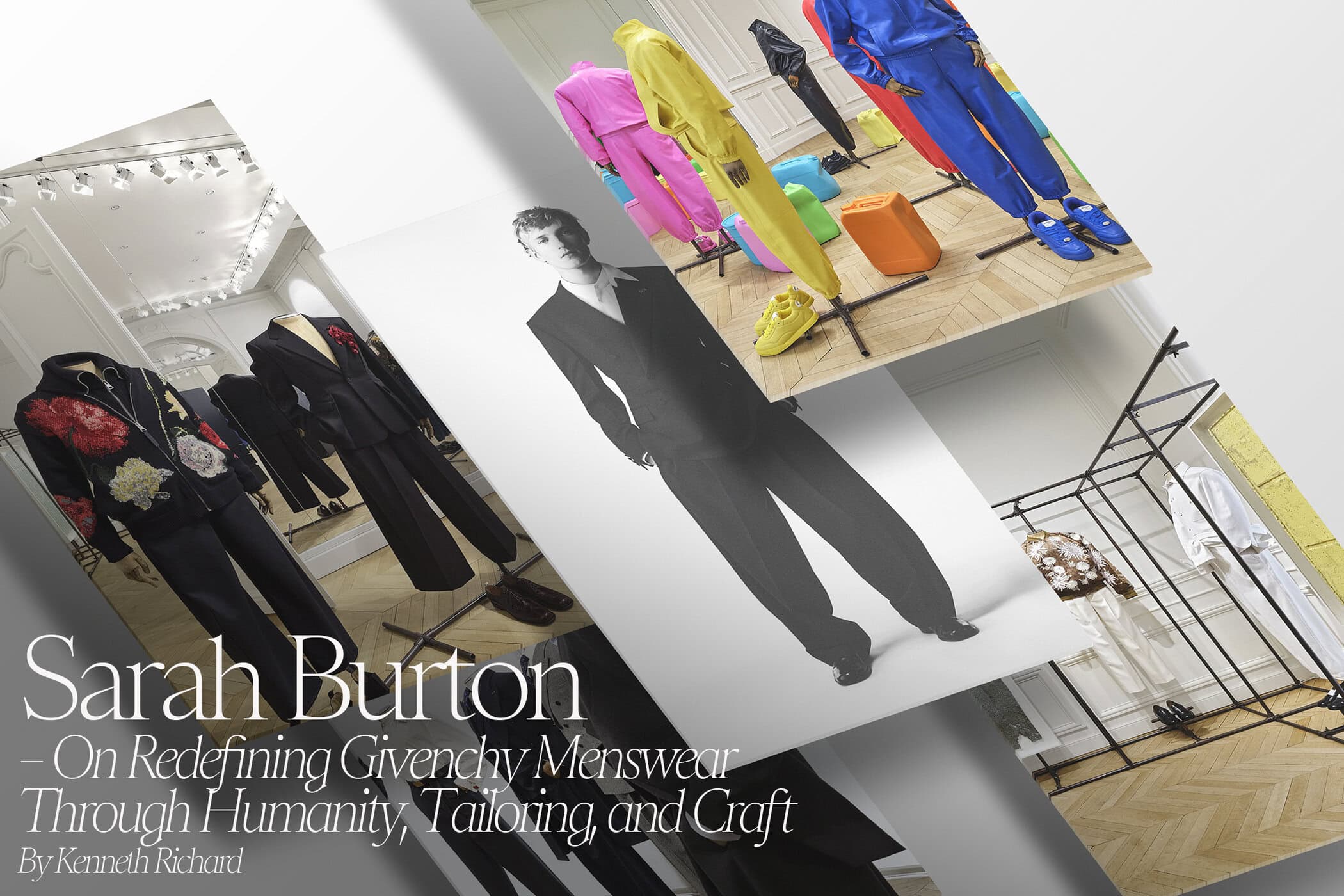 Sarah Burton and the Human Side of Givenchy Menswear