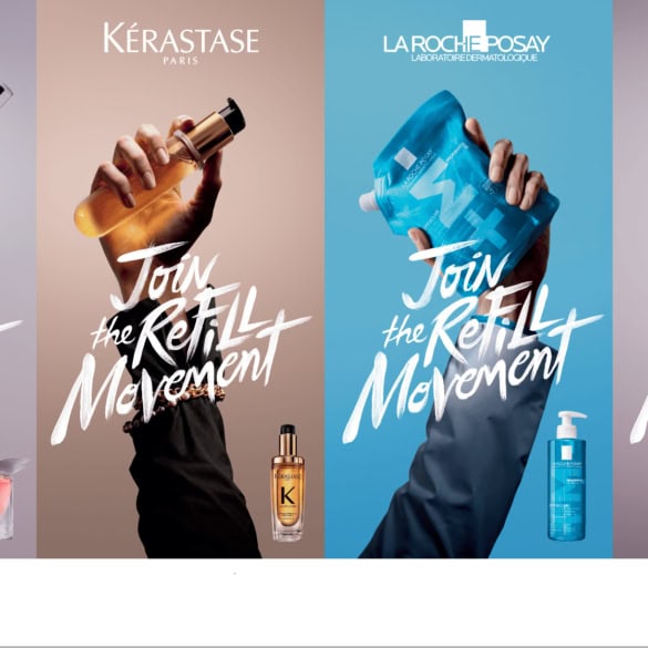 L'Oréal "#JoinTheRefillMovement" Spring 2026 Ad Campaign