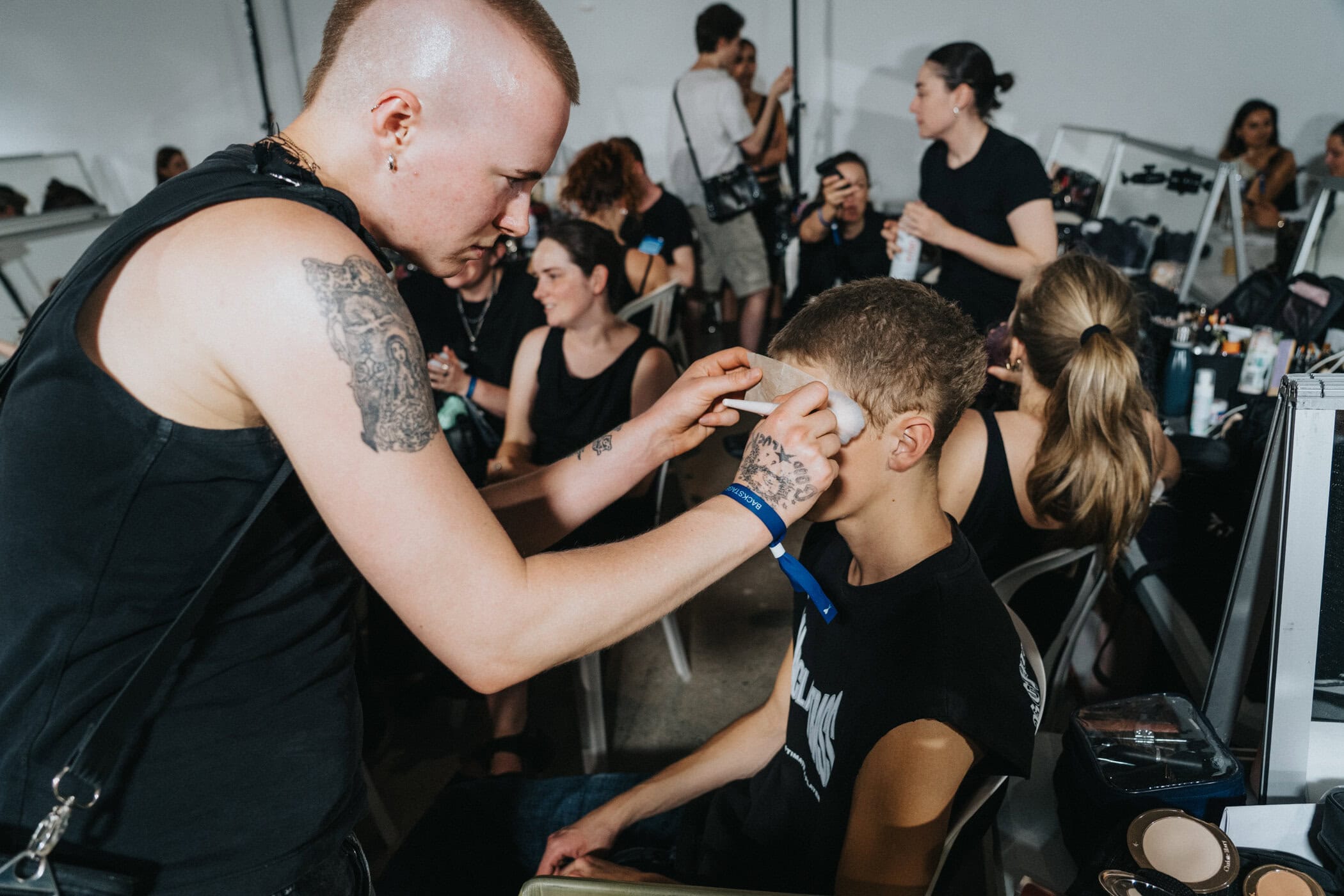 Ami Paris Spring 2027 Men's Fashion Show Backstage