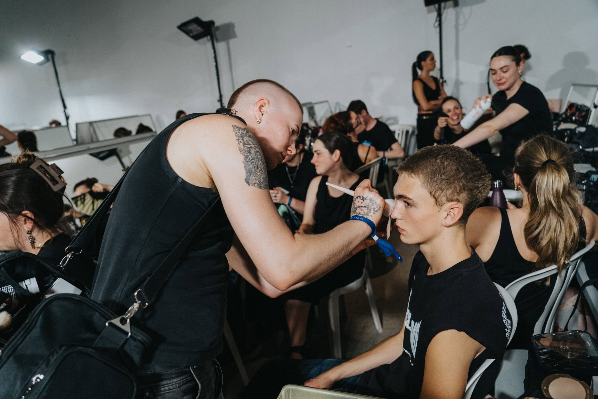 Ami Paris Spring 2027 Men's Fashion Show Backstage