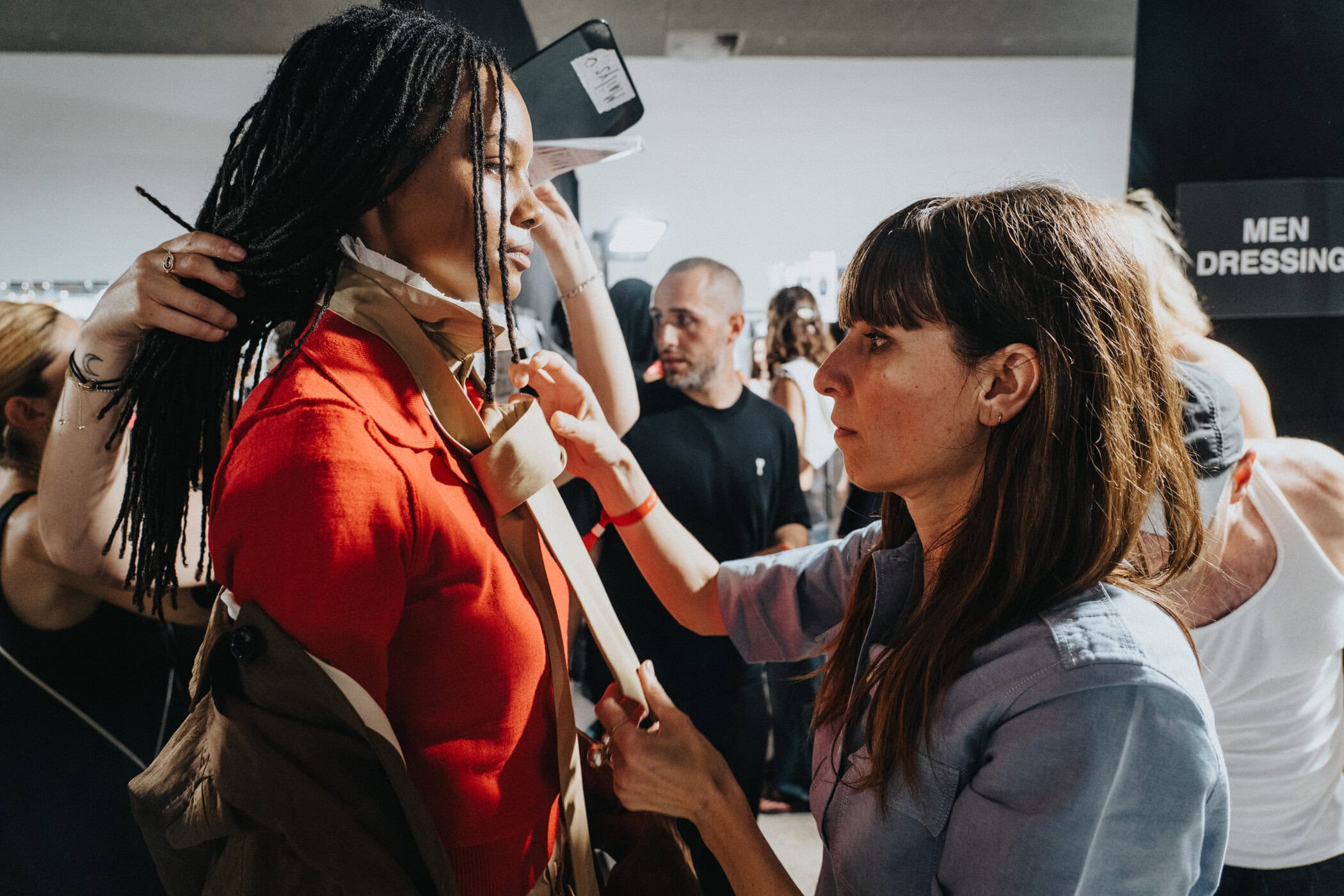 Ami Paris Spring 2027 Men's Fashion Show Backstage