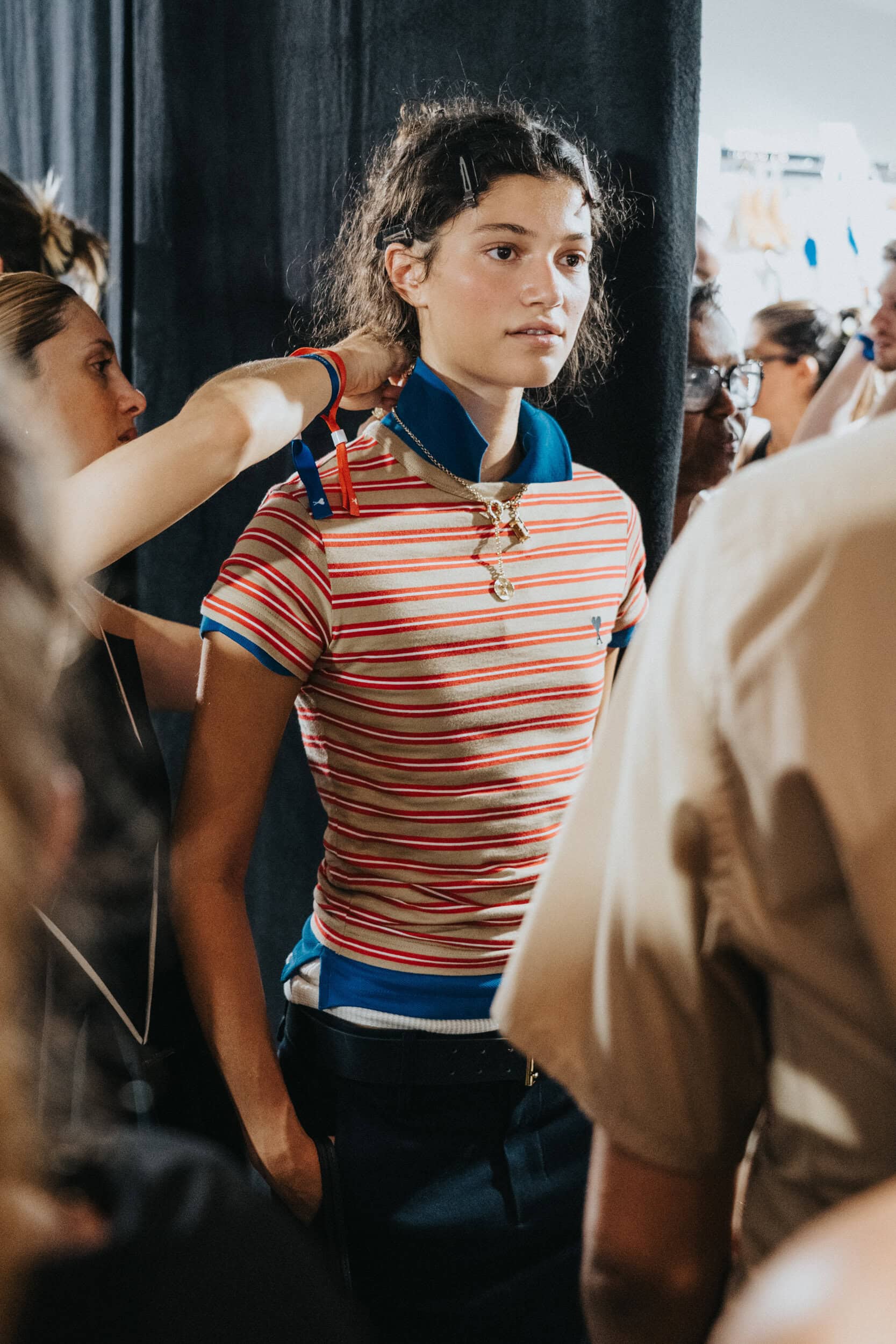 Ami Paris Spring 2027 Men's Fashion Show Backstage