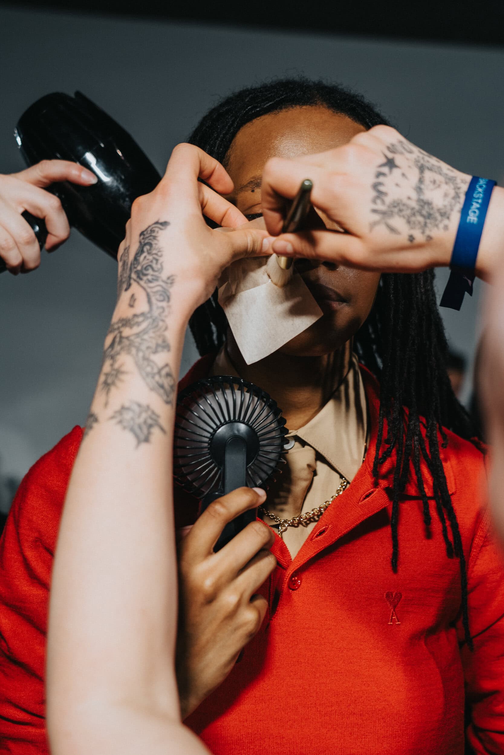 Ami Paris Spring 2027 Men's Fashion Show Backstage