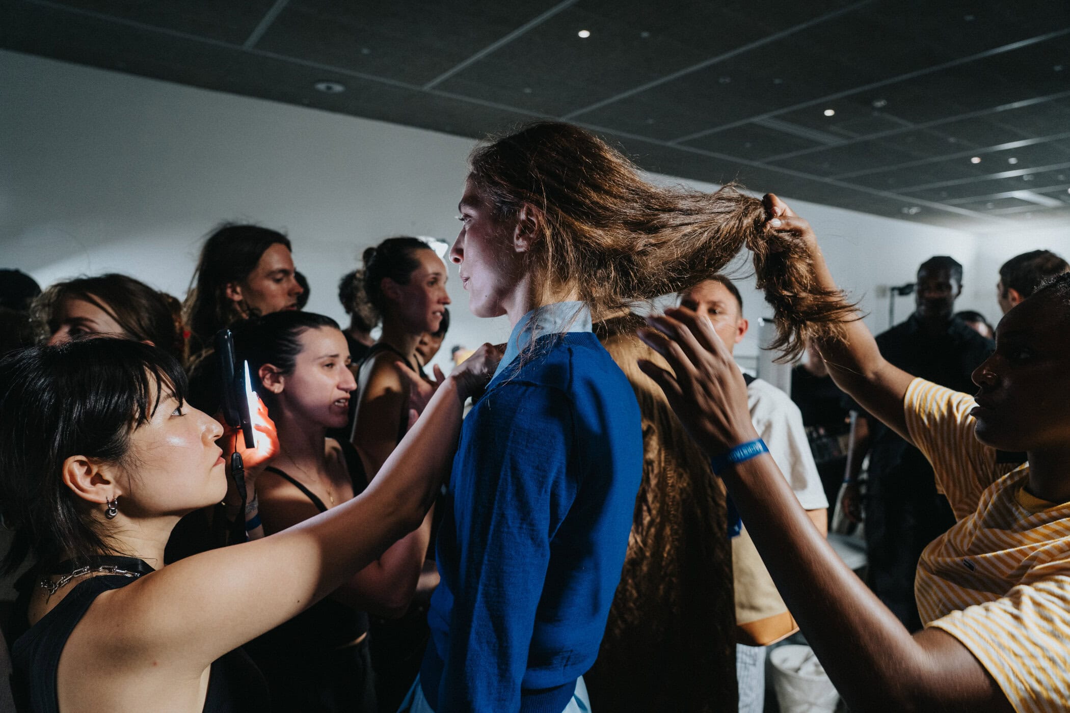 Ami Paris Spring 2027 Men's Fashion Show Backstage