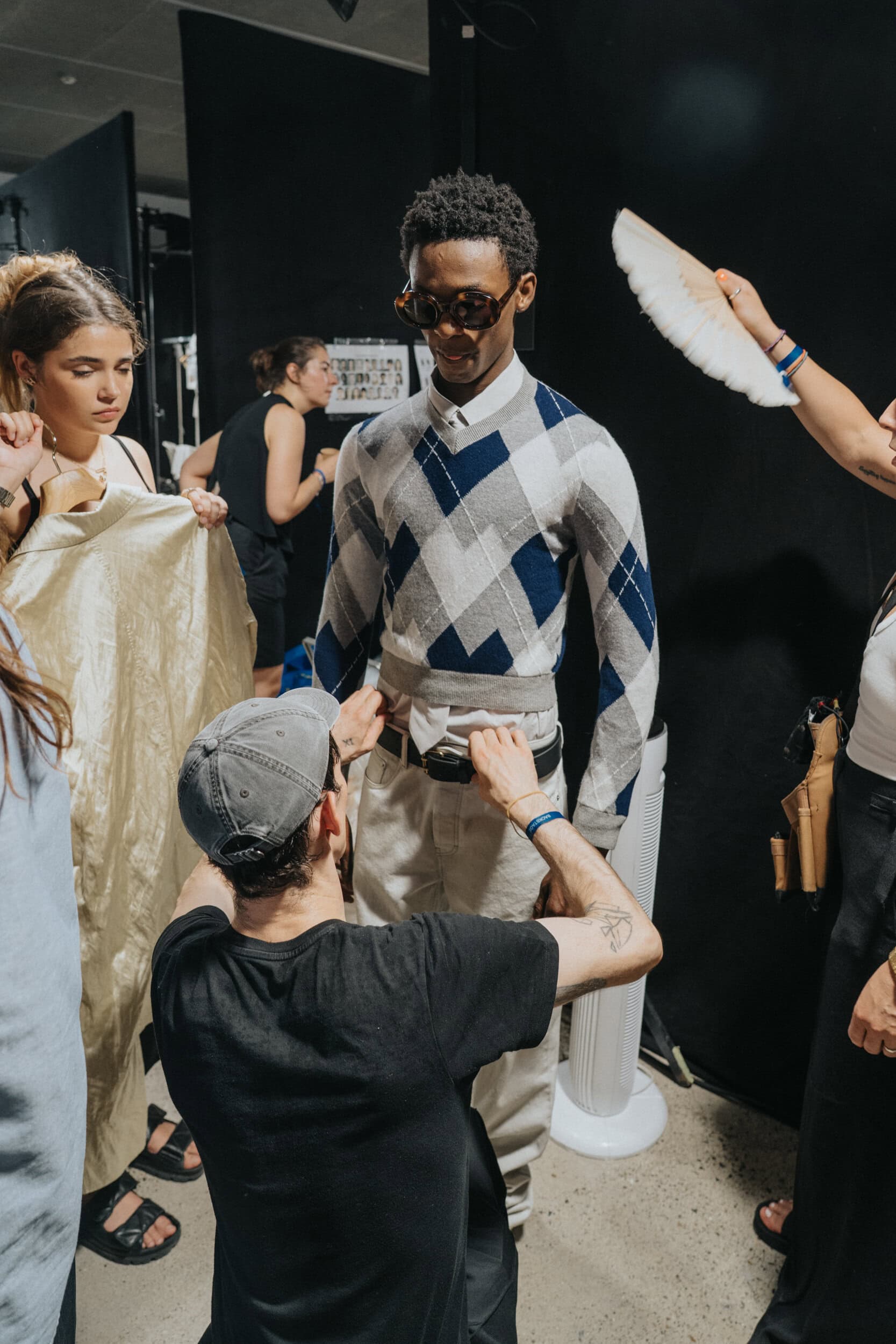 Ami Paris Spring 2027 Men's Fashion Show Backstage